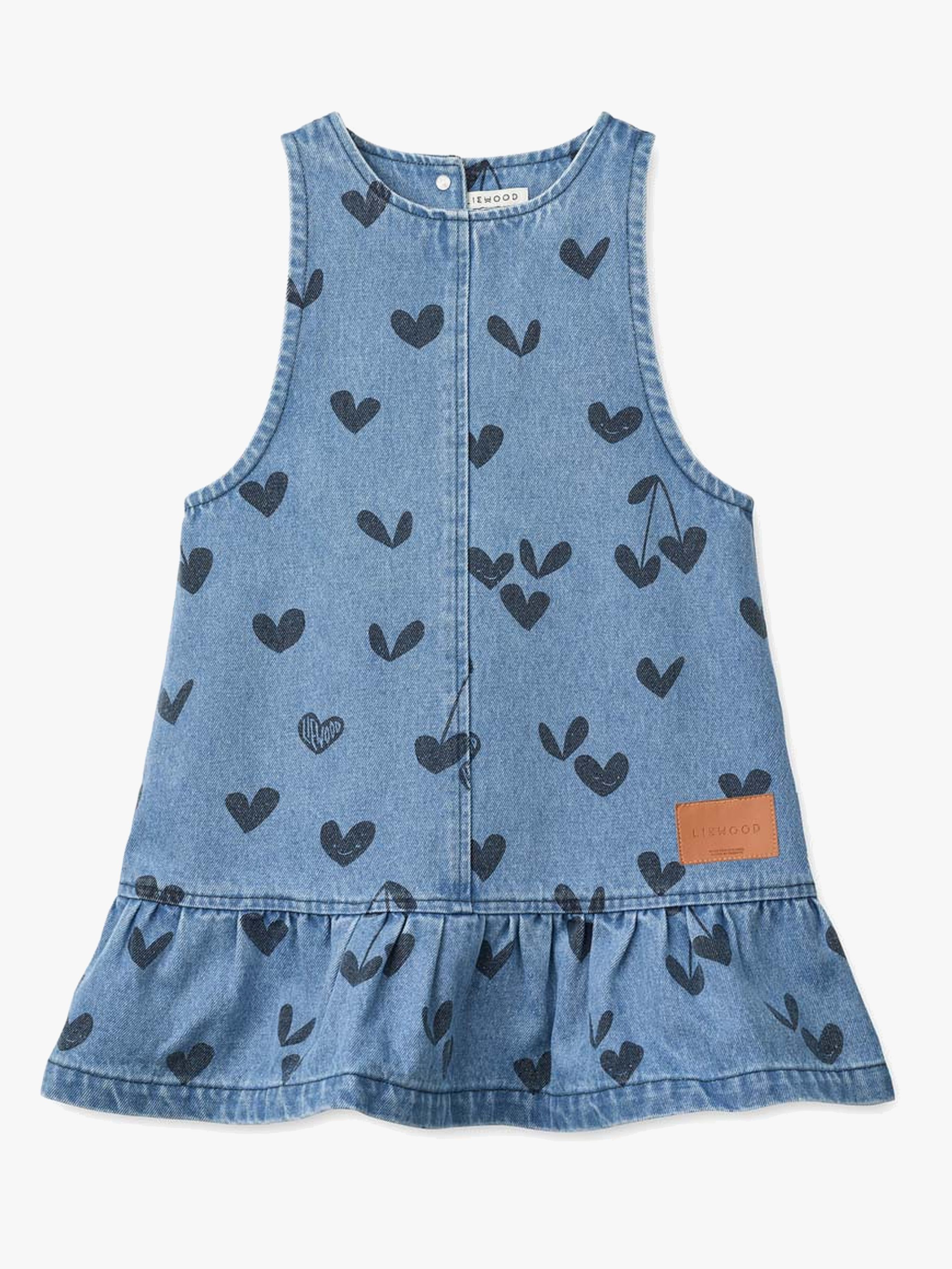 Liewood Angelica Denim Kleid, Sweethearts / Denim, 104