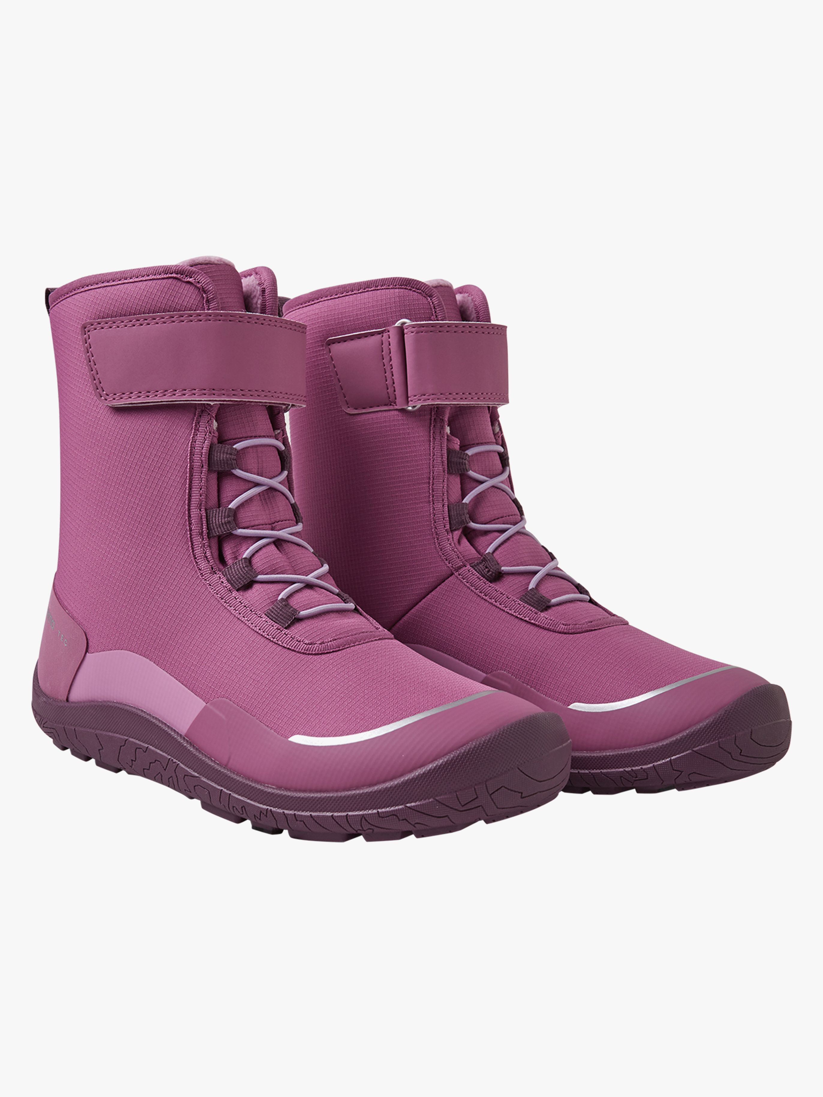 Reimatec Barefoot Jr Talvella Winterstiefel, Red Violet, 35
