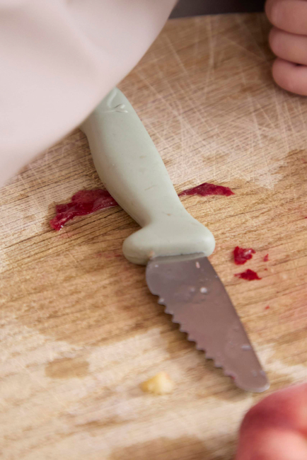 FILIBABBA Kindermesserset 2er-Pack, Powder Blue/Green