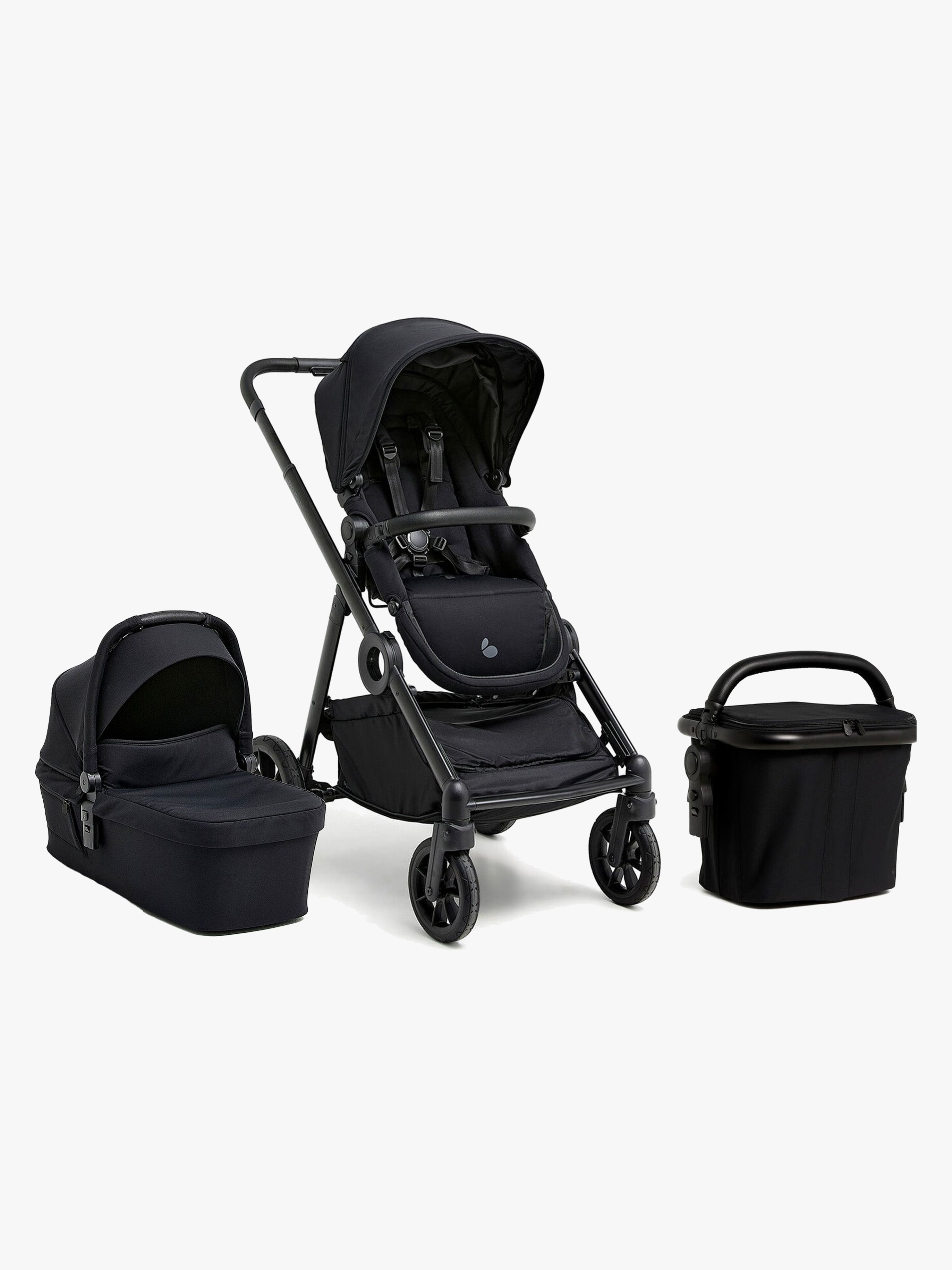 Pro Multi 2 Kombikinderwagen inkl. Einkaufskorb, Coffee Black, Kinderwagen, 2 in 1