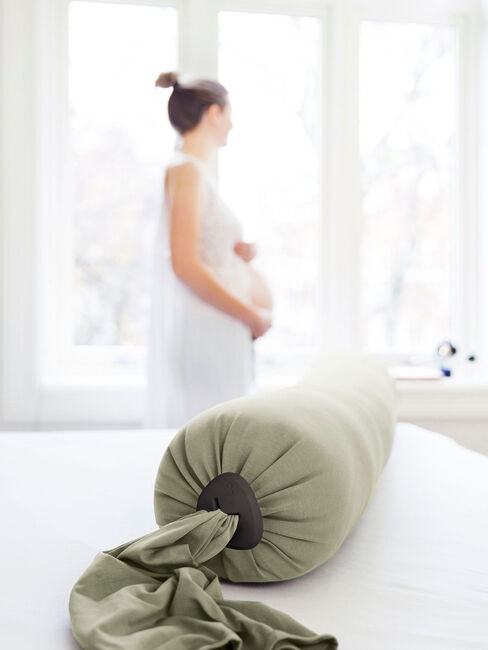 bbhugme Schwangerschafts- und Stillkissen Bezug, Dusty Olive