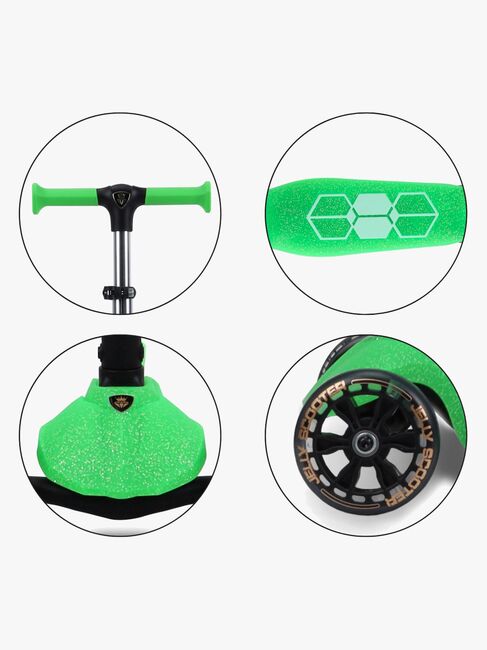 Milly Mally Jelly Tretroller, Grün