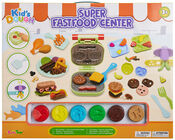 KidsDough Super Fastfood Center Play-Doh, Mehrfarbig