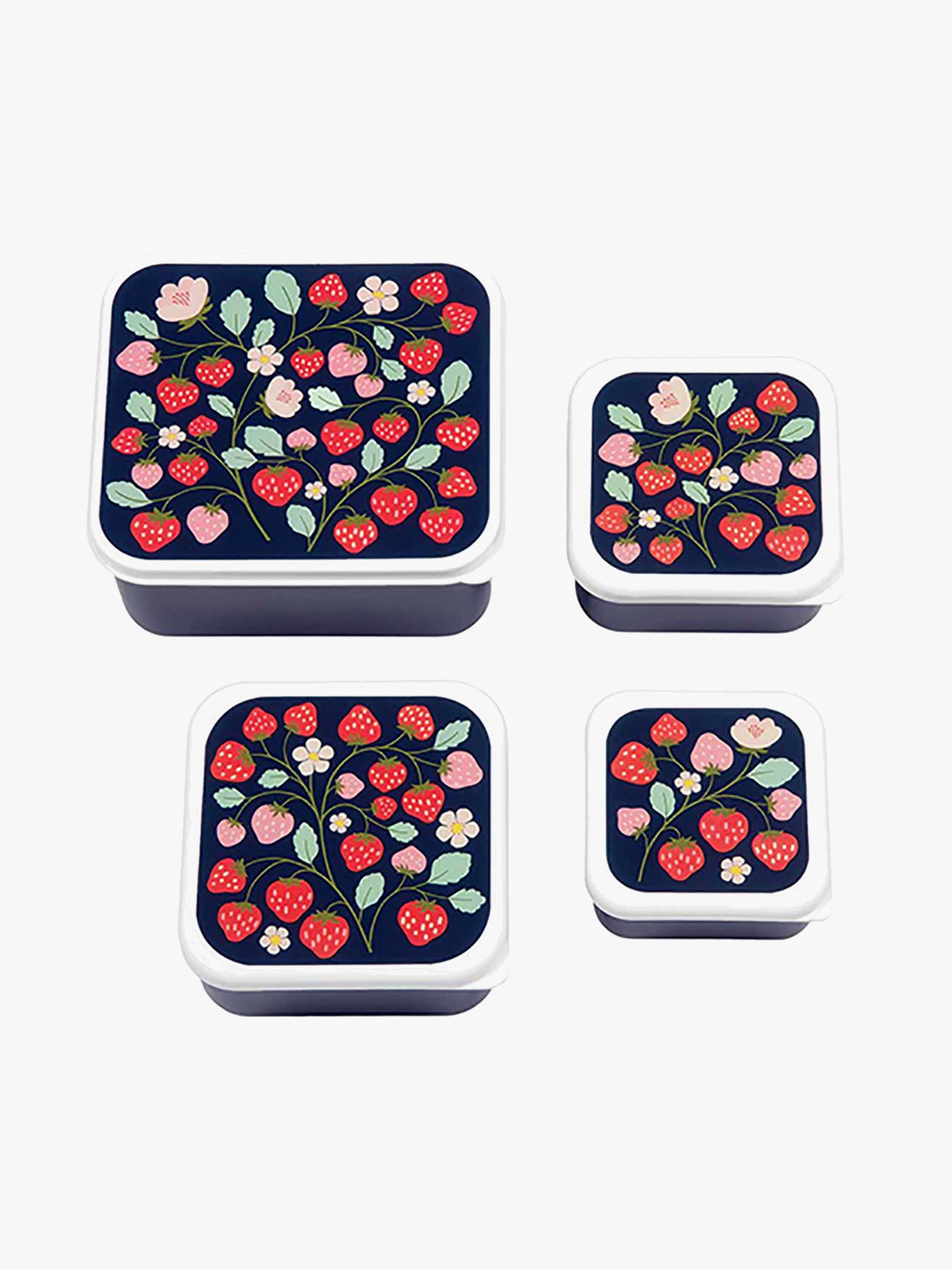 Lunchbox-Set, Erdbeere