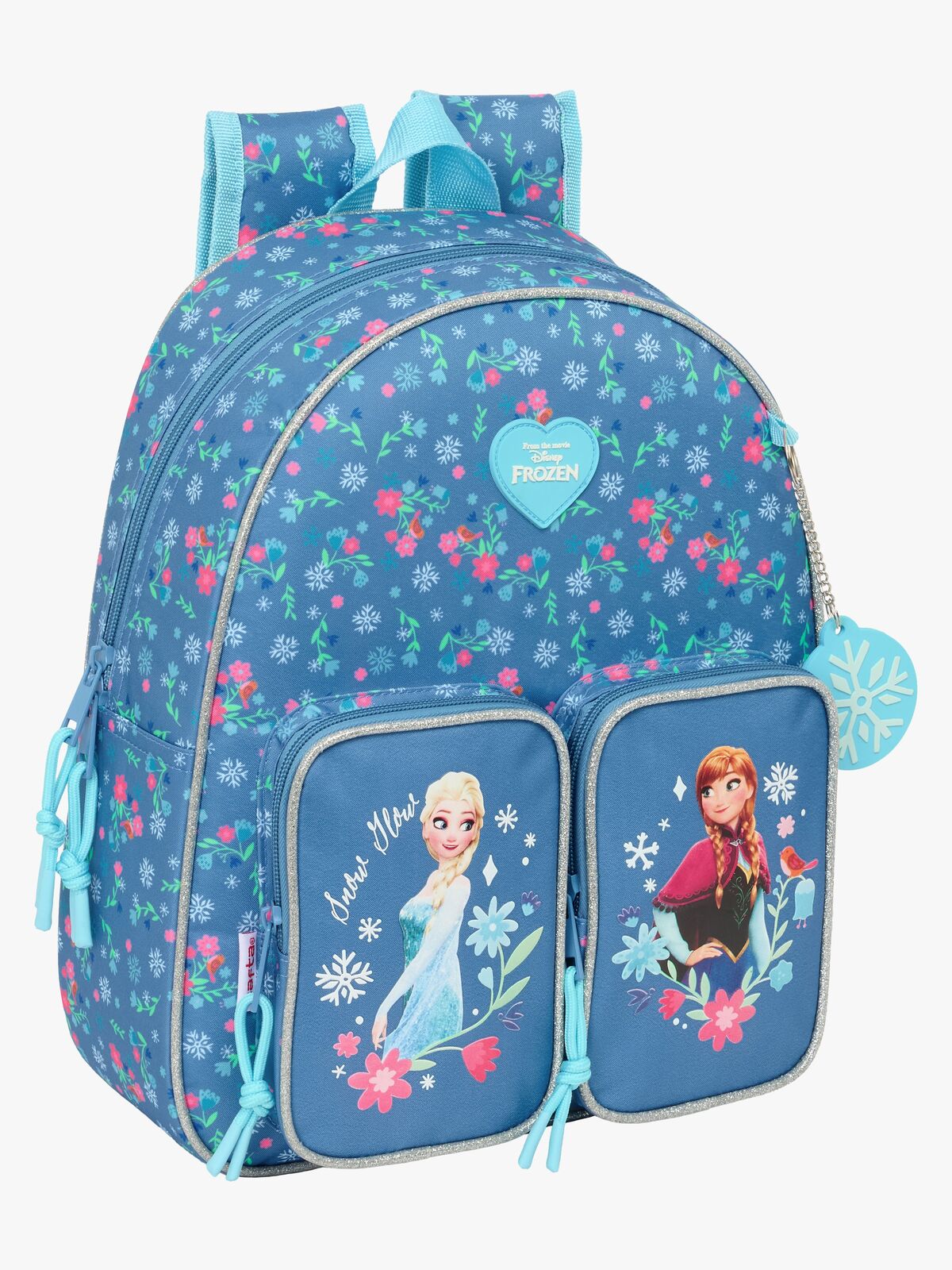 Disney Die Eiskönigin Rucksack 10L, Blau