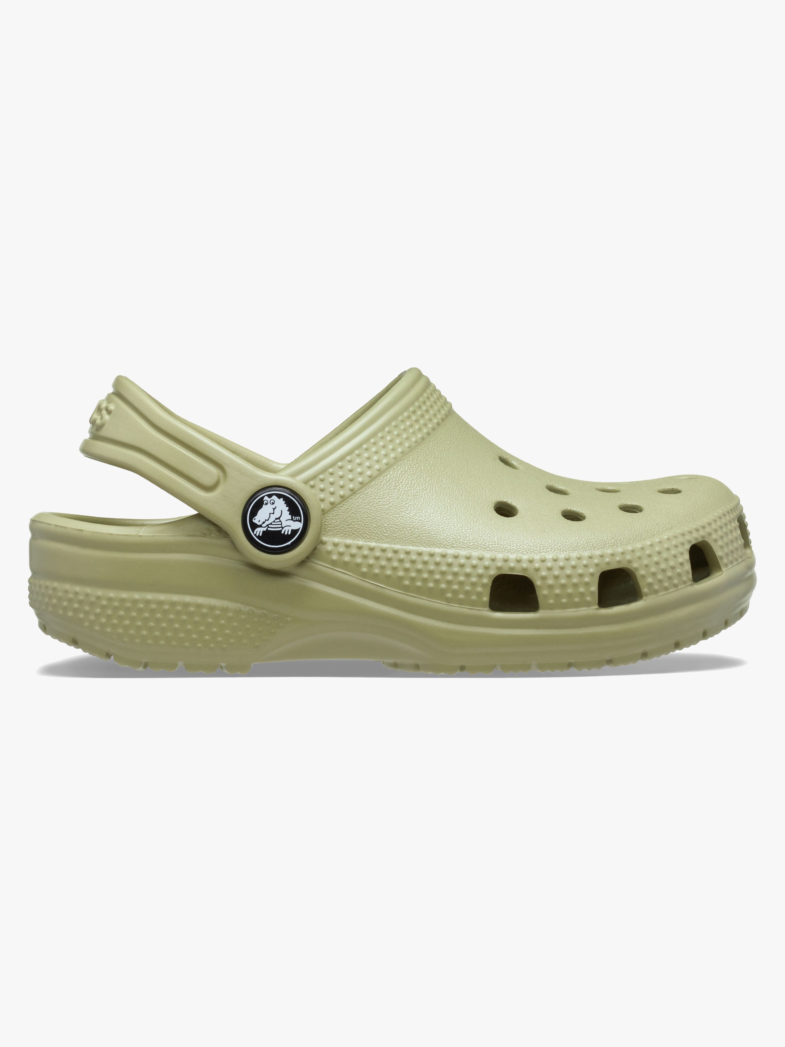 Crocs Classic Pantoffeln, Tac Green, 33-34
