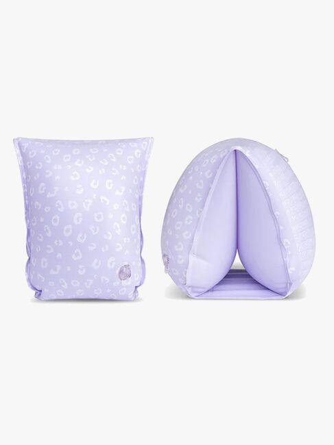 Swim Essentials Schwimmflügel, Lila Leopard