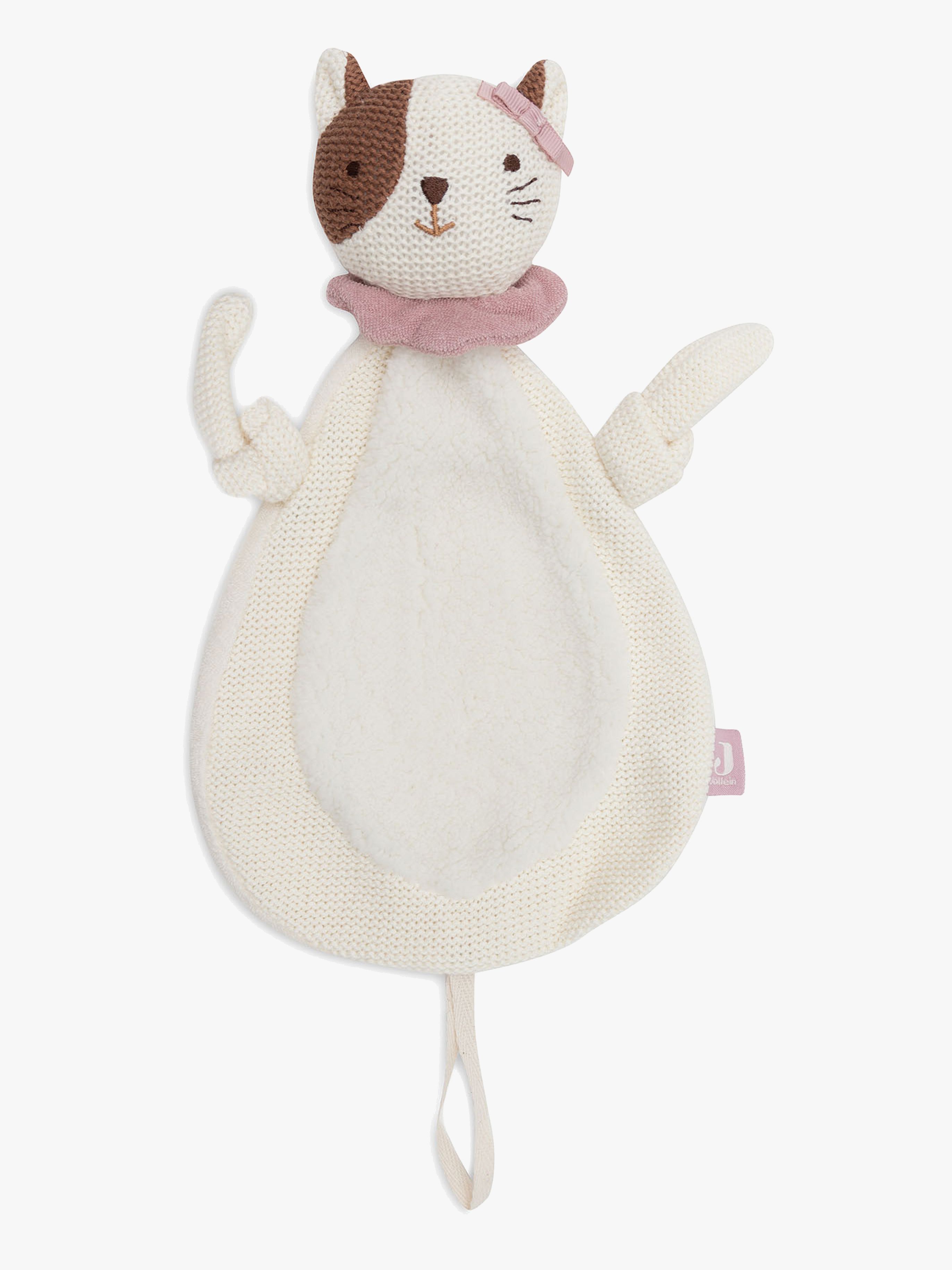 Schmusetuch mit Schnullerkette, Cat Jill
