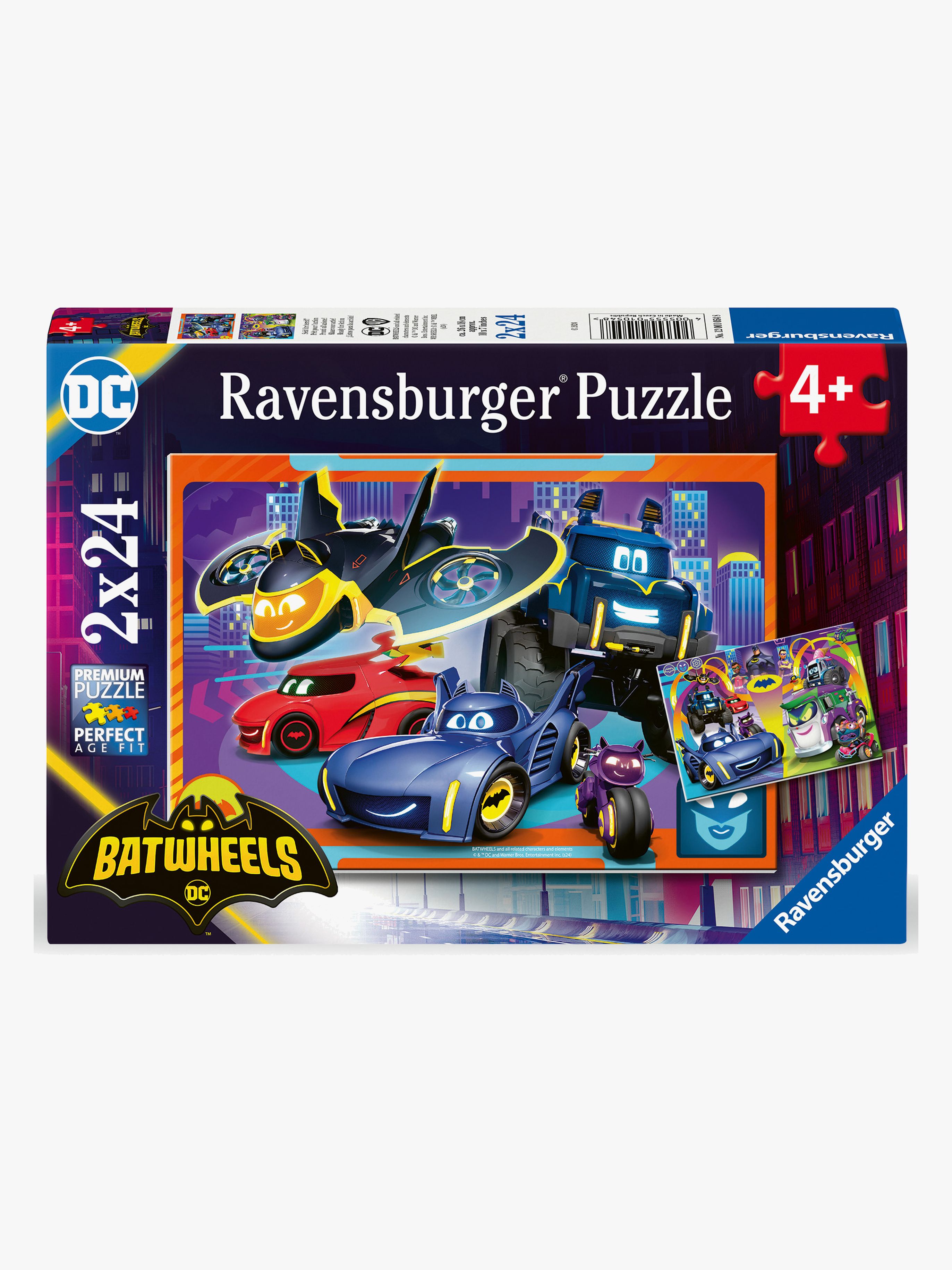 Batwheels Puzzles 2x24 Teile