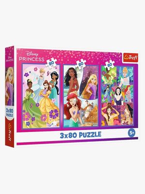 Trefl Disney Princess Puzzles 3x80 Teile