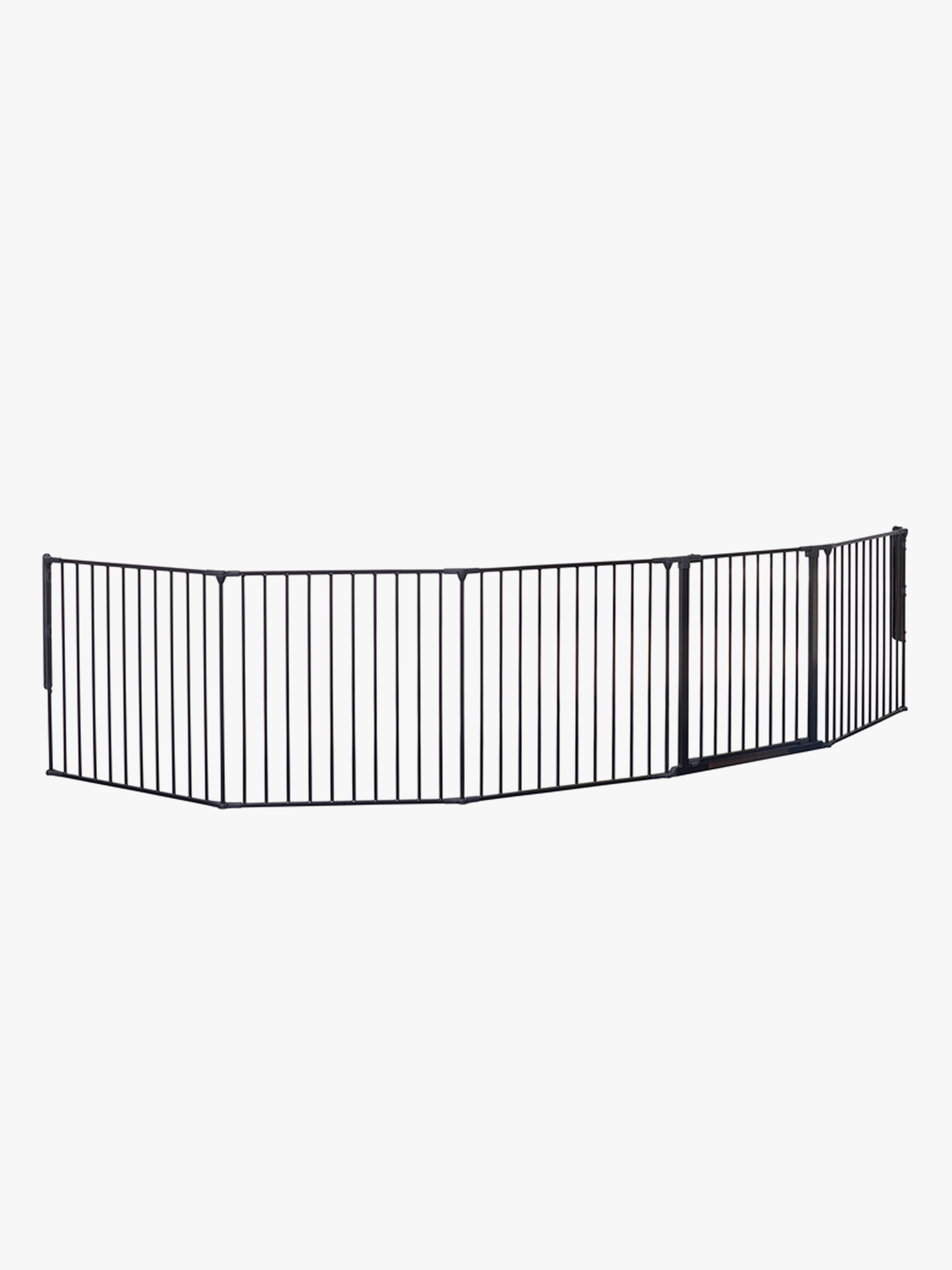 BabyDan Flex XXL Schraubgitter, Schwarz