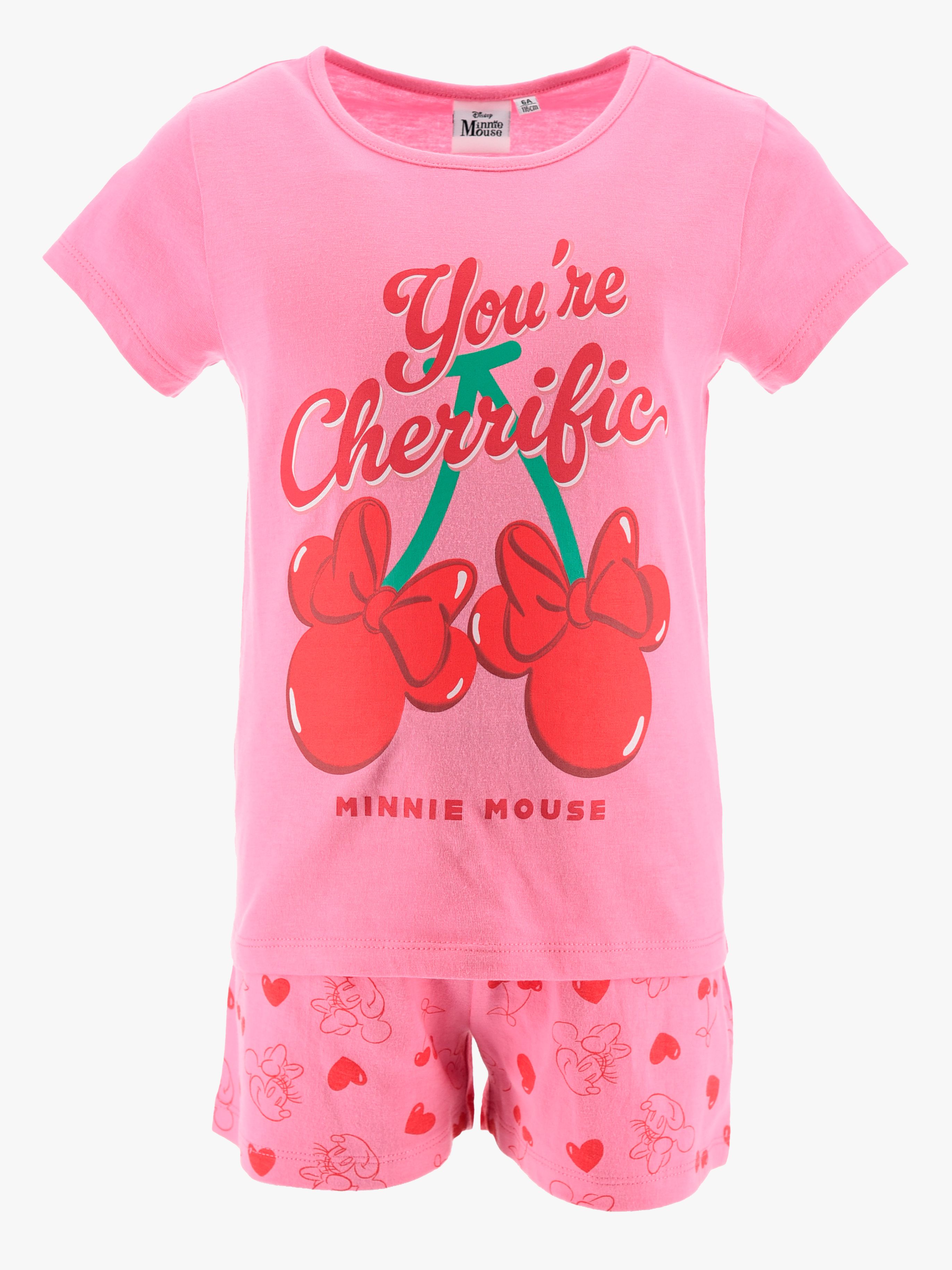 Disney Minnie Maus Pyjama, Rosa, 116-122