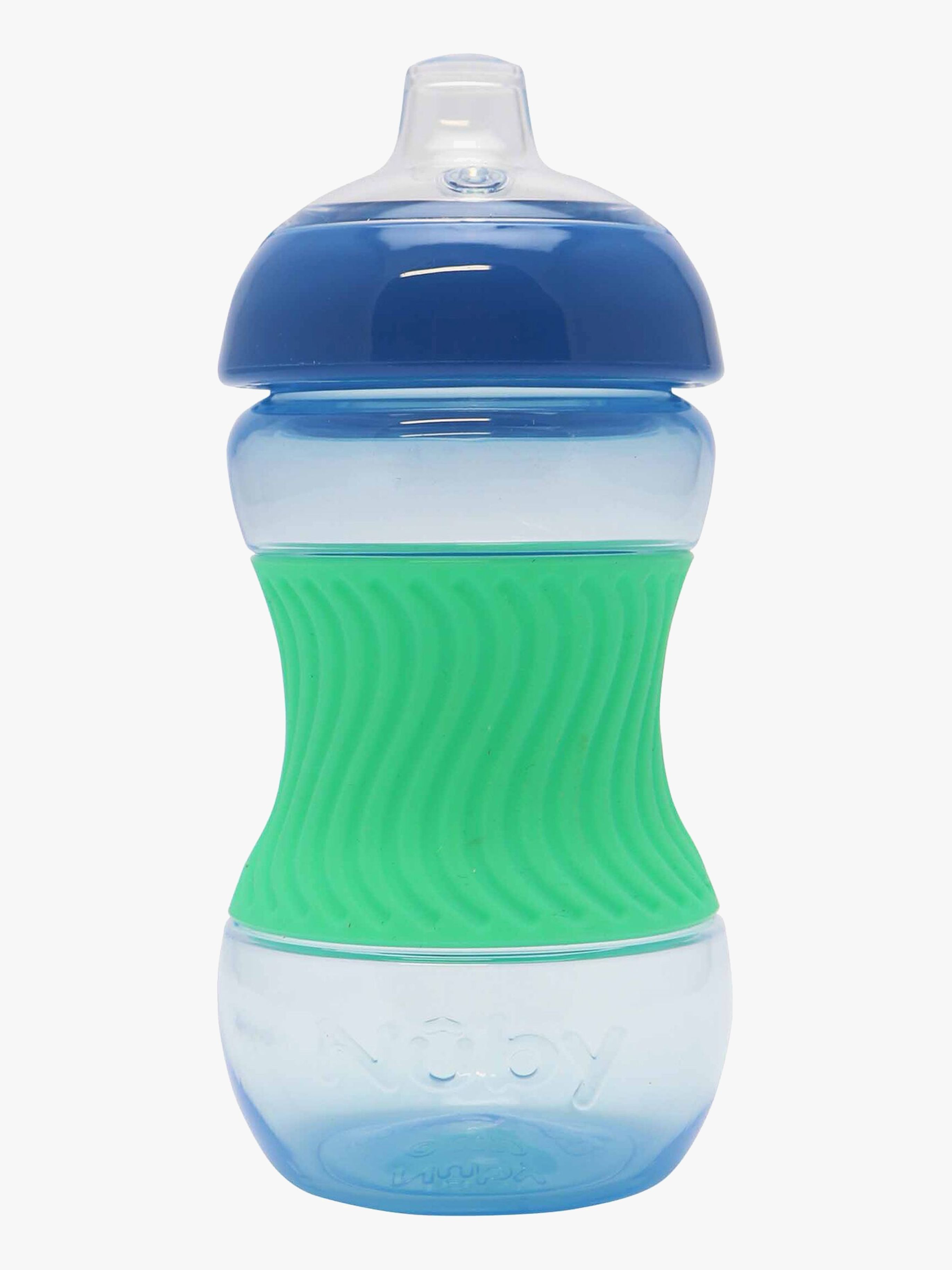 Nuby Mini Easy Grip Schnabeltasse, Blau/Grün
