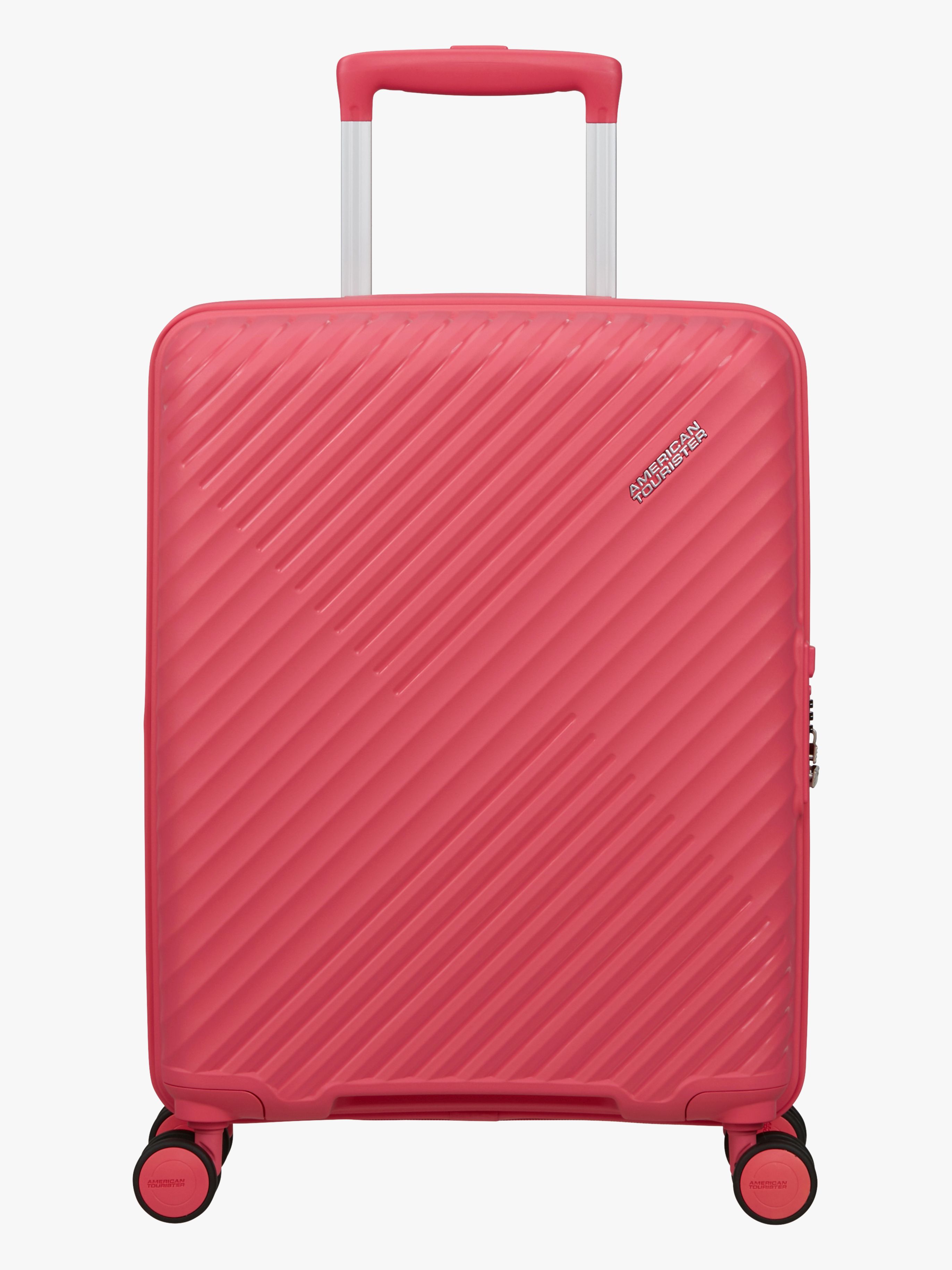 American Tourister Diablast Spinner Koffer 35L, Pink Glitch