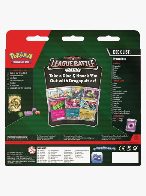 Pokémon Poké Leauge Battle Deck Ex Sammelpäckchen