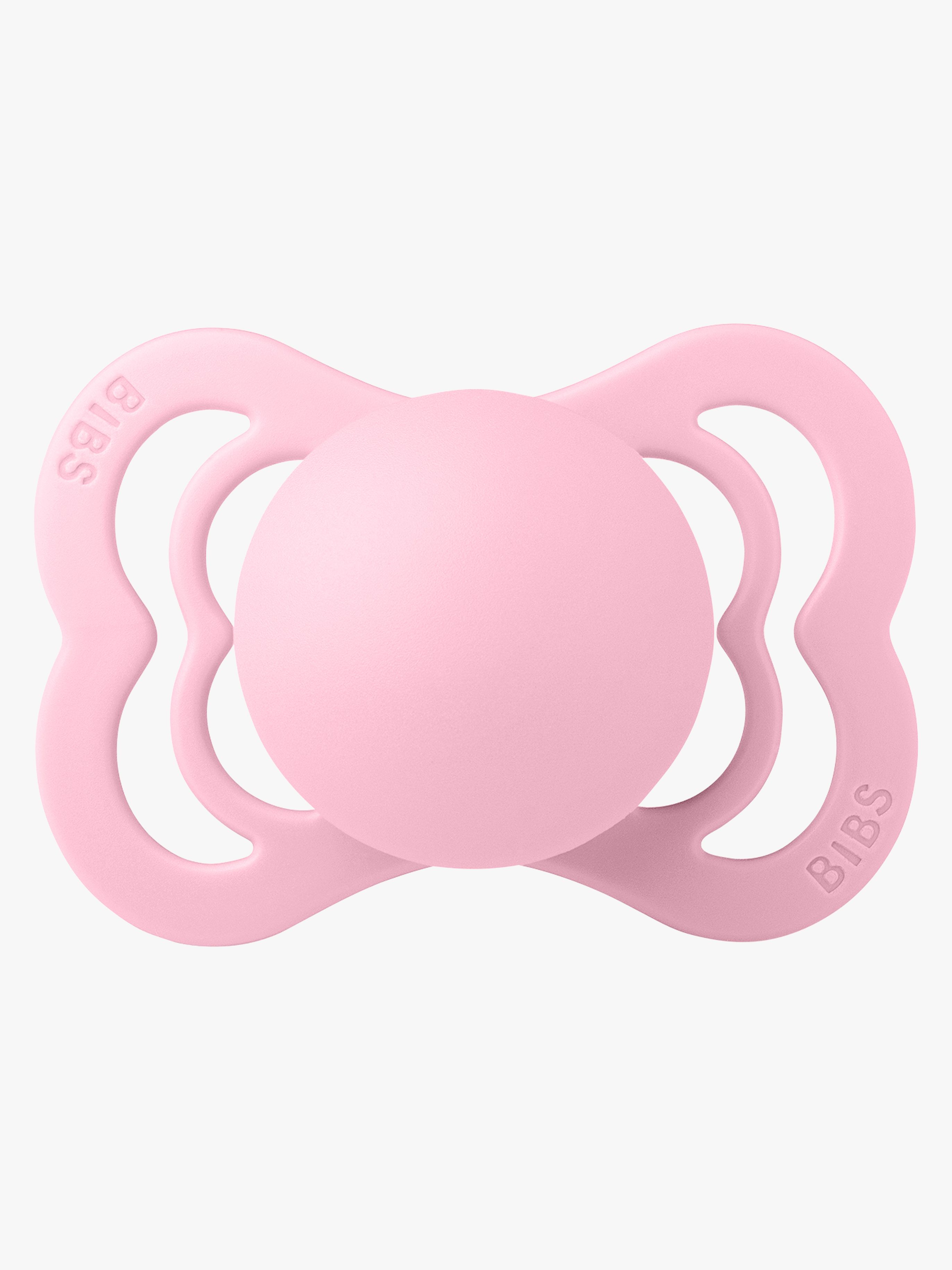 BIBS Supreme Schnuller Silikon Gr. 1, Baby Pink
