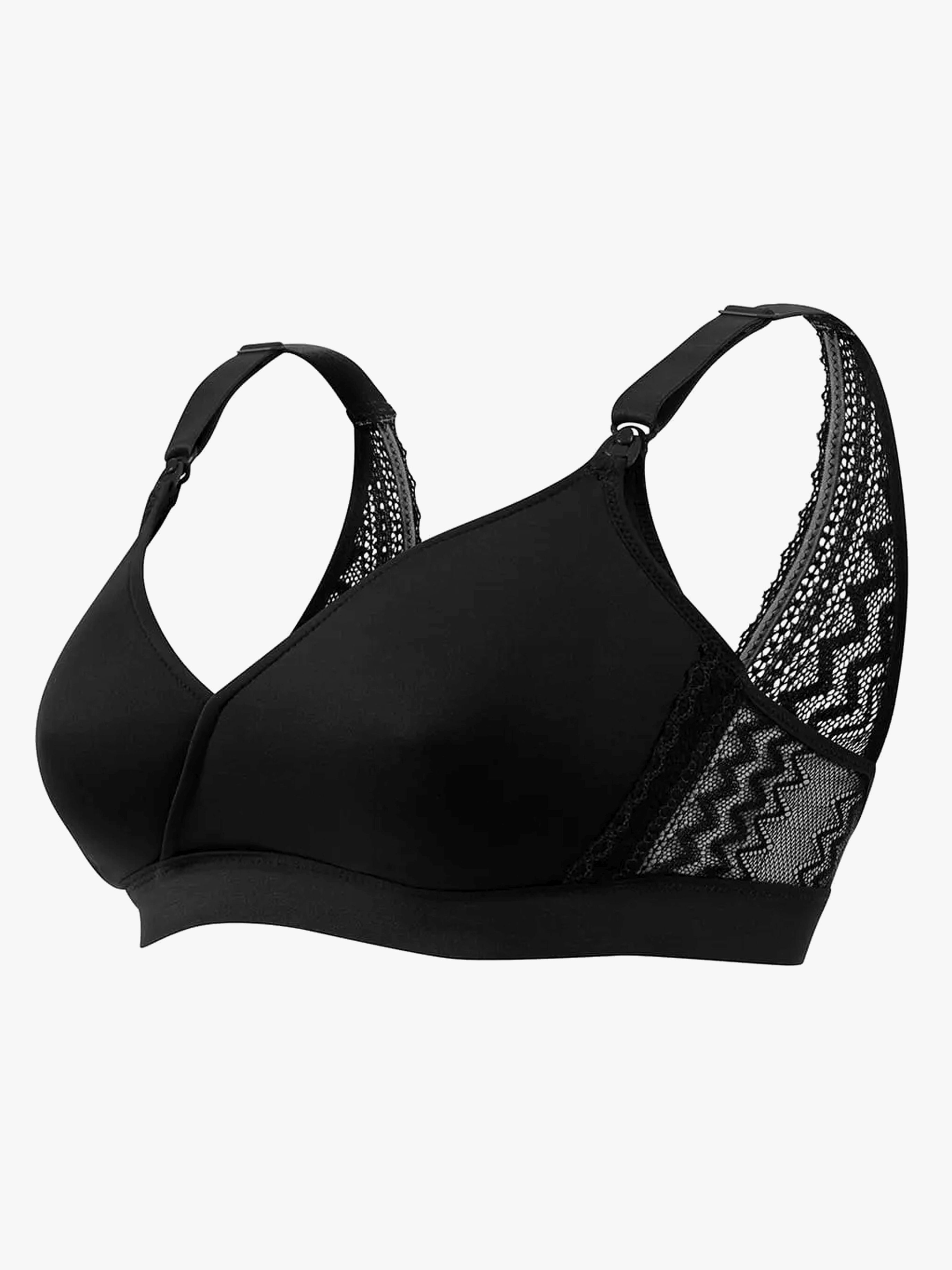 SERENA Schwangerschafts- & Still-BH, Black, 75C / D, Stillmode