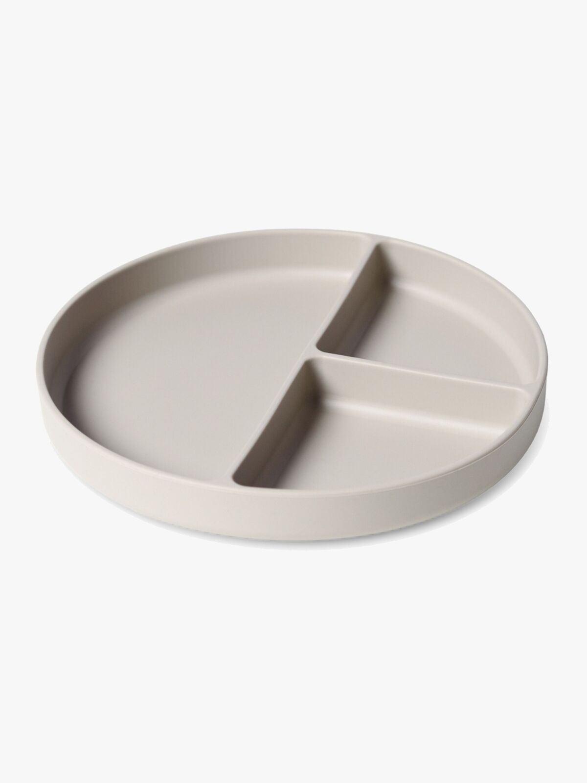 nuuroo Mingo Unterteilter Teller Silikon, Cobblestone