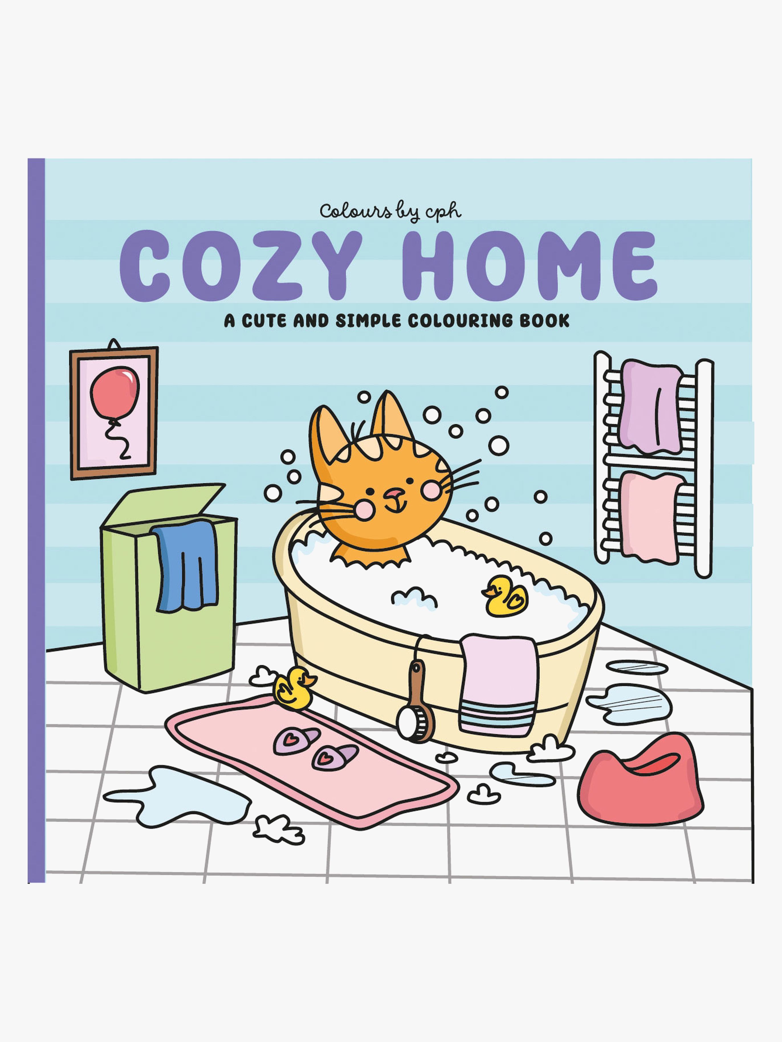 ColoursbyCPH Cozy Home Malbuch
