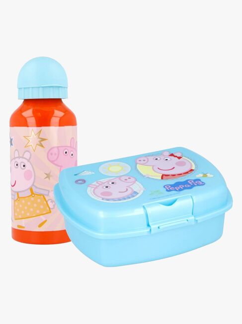 Peppa Wutz Brotdose und Flasche
