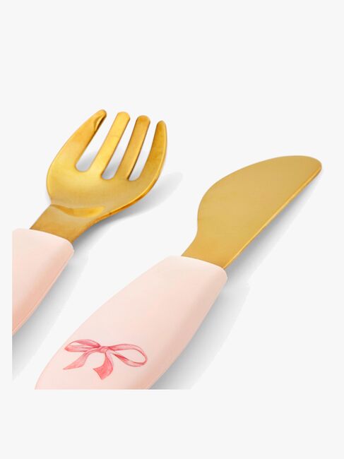 Elodie Teller Set Silikon, Rosy Bow