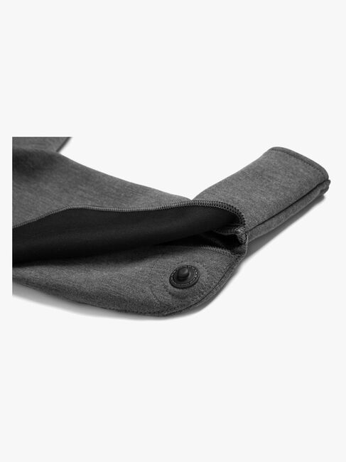BabyBjörn Lätzchen für Harmony Babytrage Jersey, Dunkelgrau