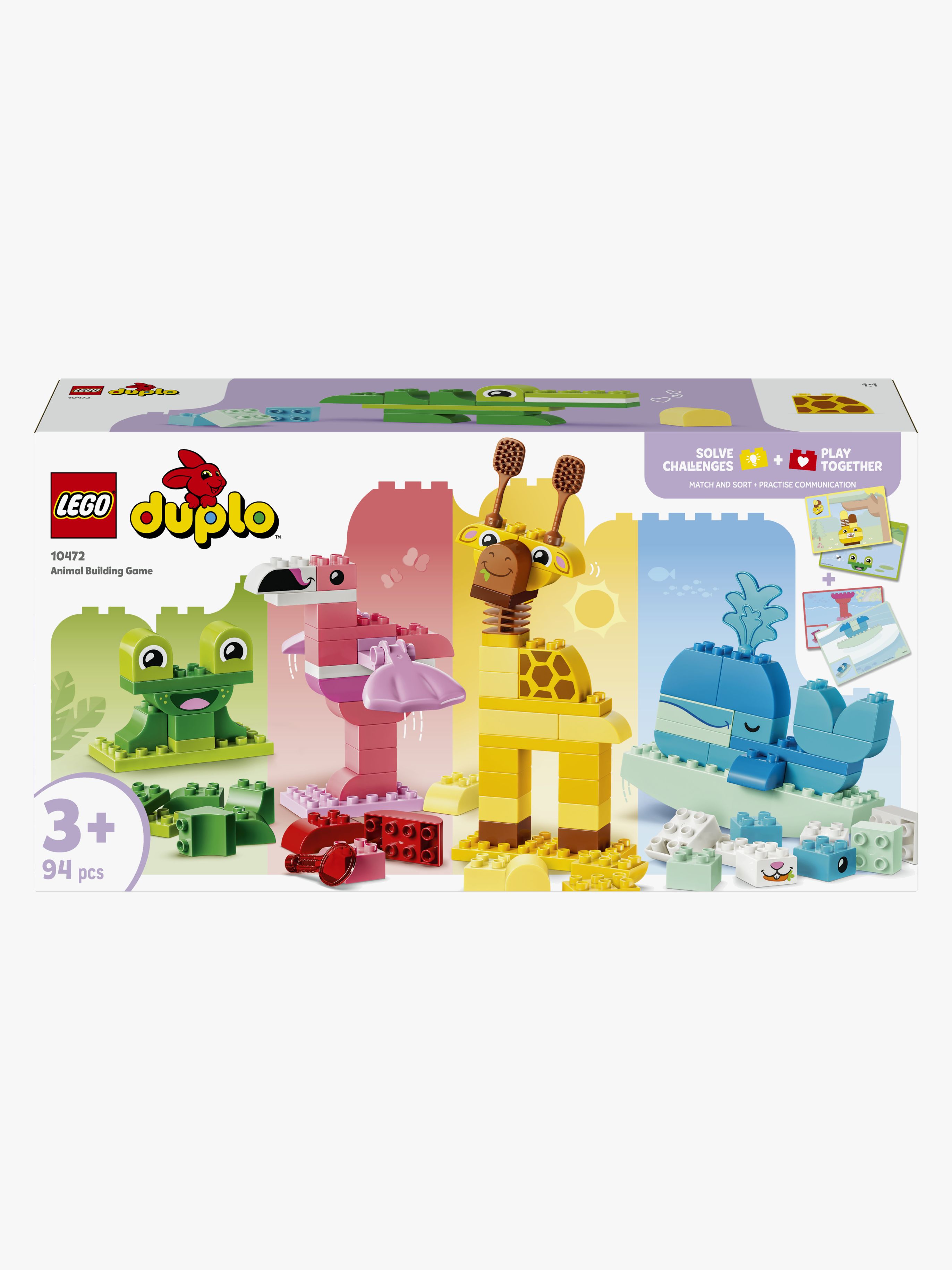 DUPLO Town 10472 Wir Bauen Tiere