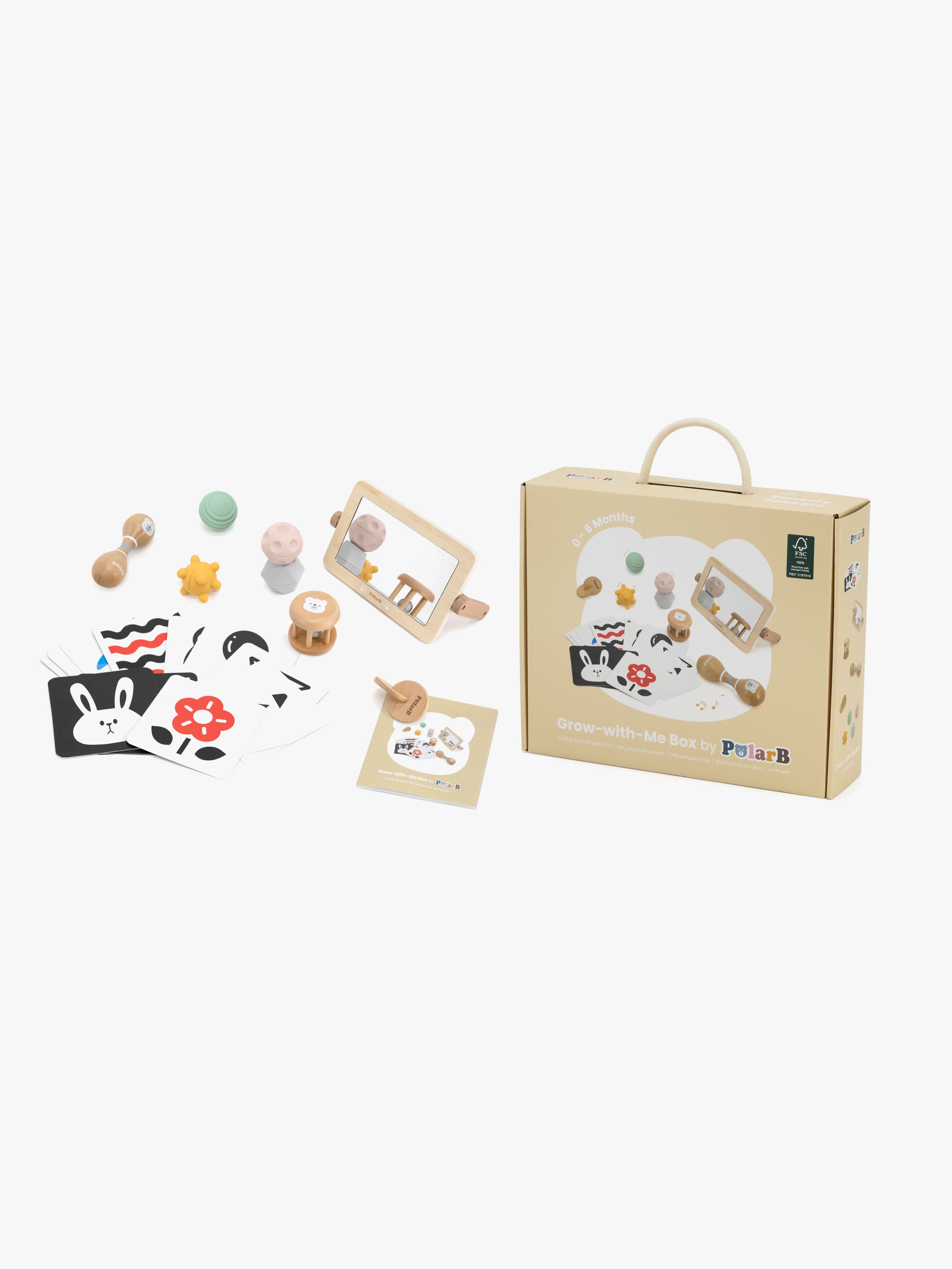 PolarB Grow-with-Me Activity-Set Sensory Seekers 0-6 Monate