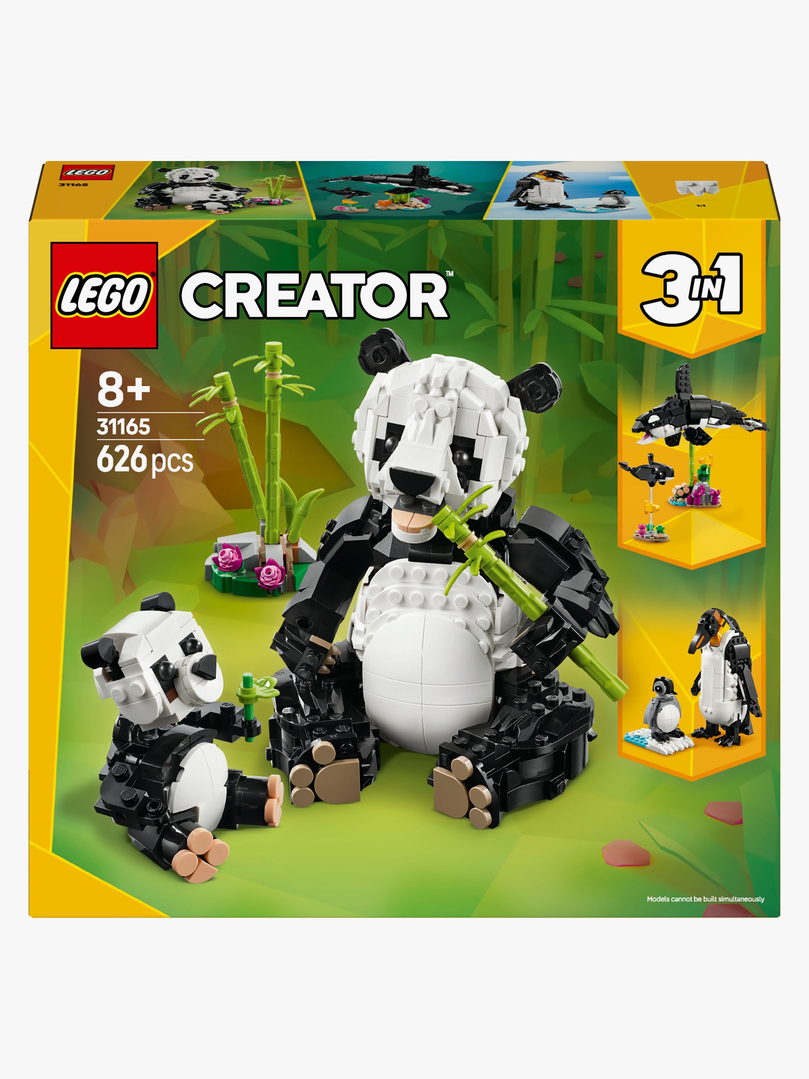 LEGO Creator 31165 Wilde Tiere: Pandafamilie