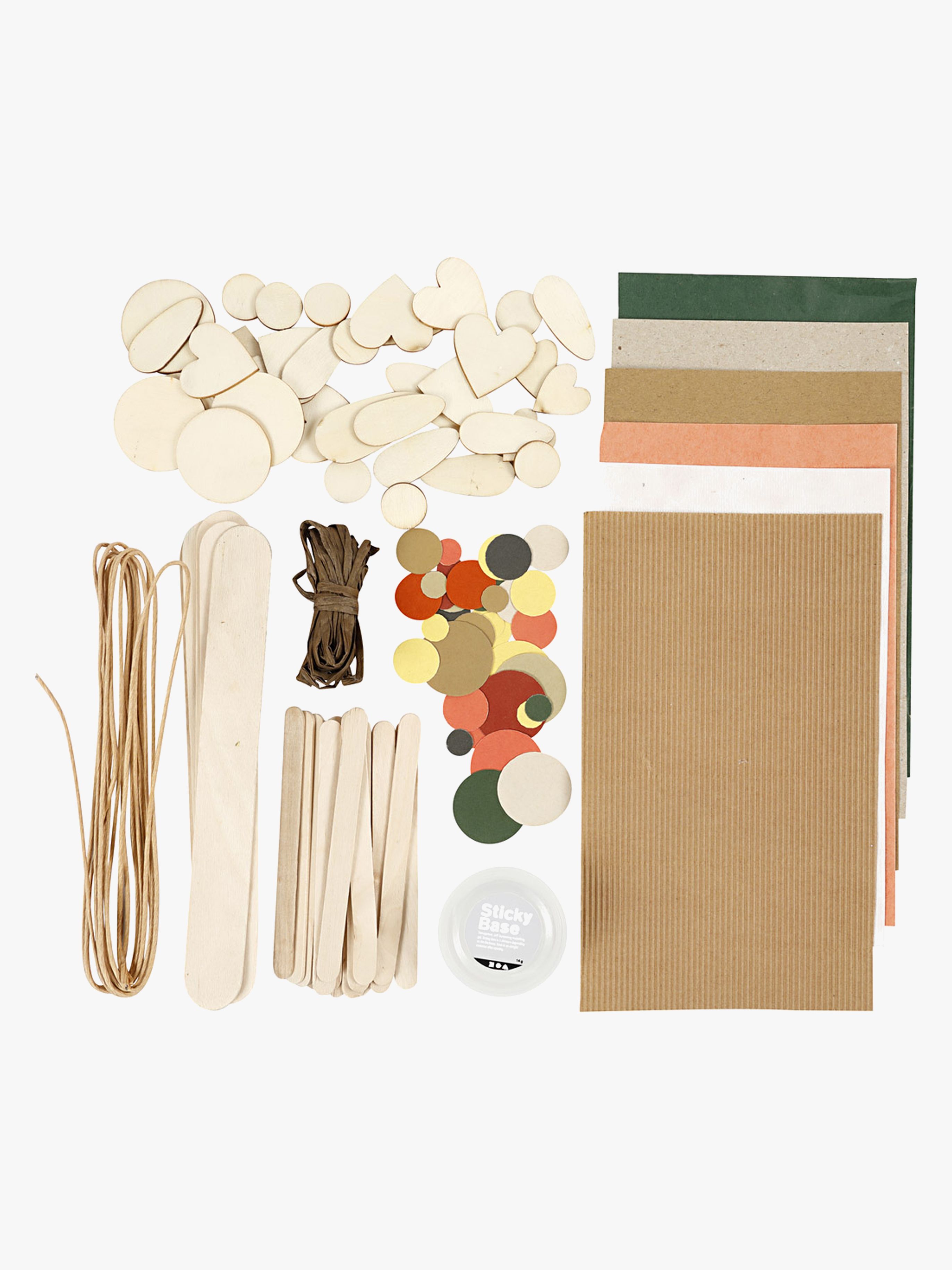 Creativ Company Bastelset Kreativer Mix Natur