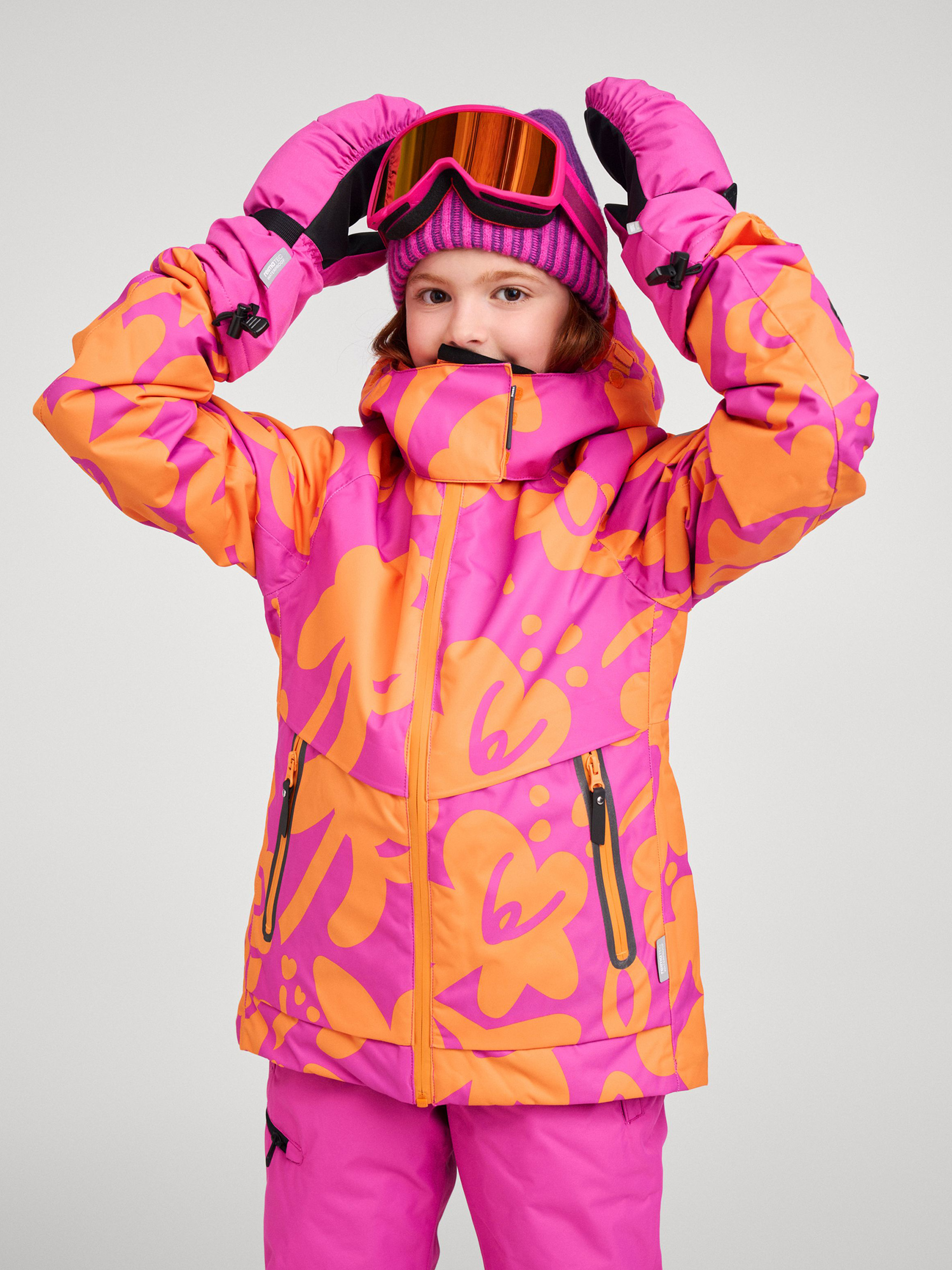 Reima Posio Skijacke, Fuchsia, 116