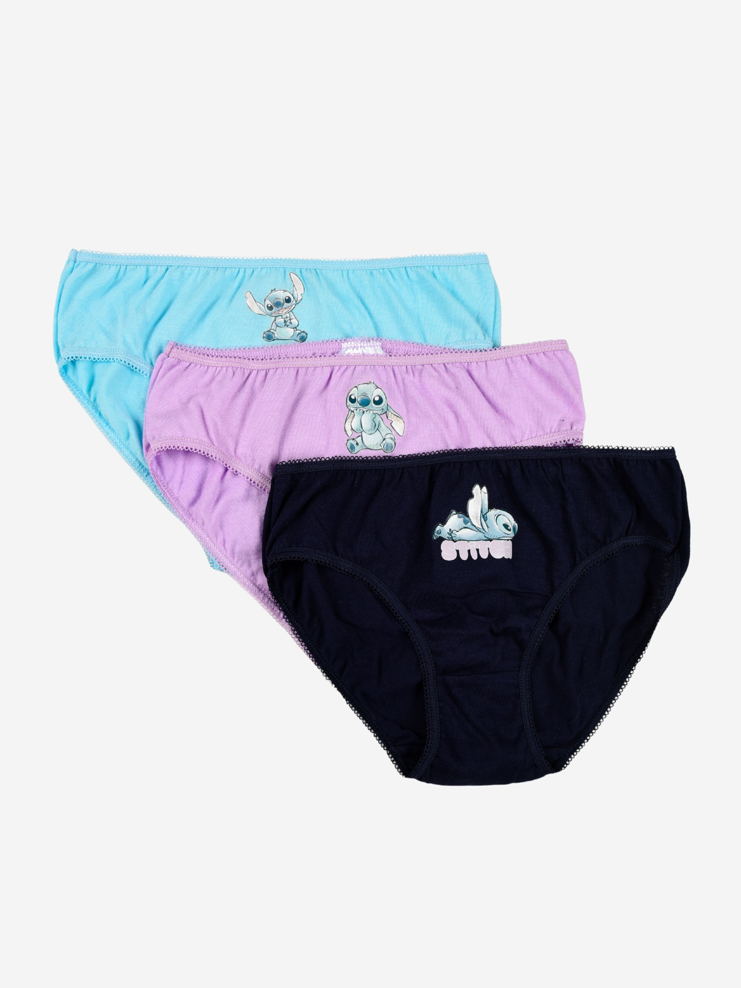 Disney Stitch Unterhosen 3er-Pack, Mehrfarbig, 122-128