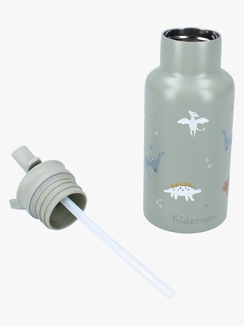Kidzroom Stainless Steel Trinkflasche 350 ml Small Talk, Grün