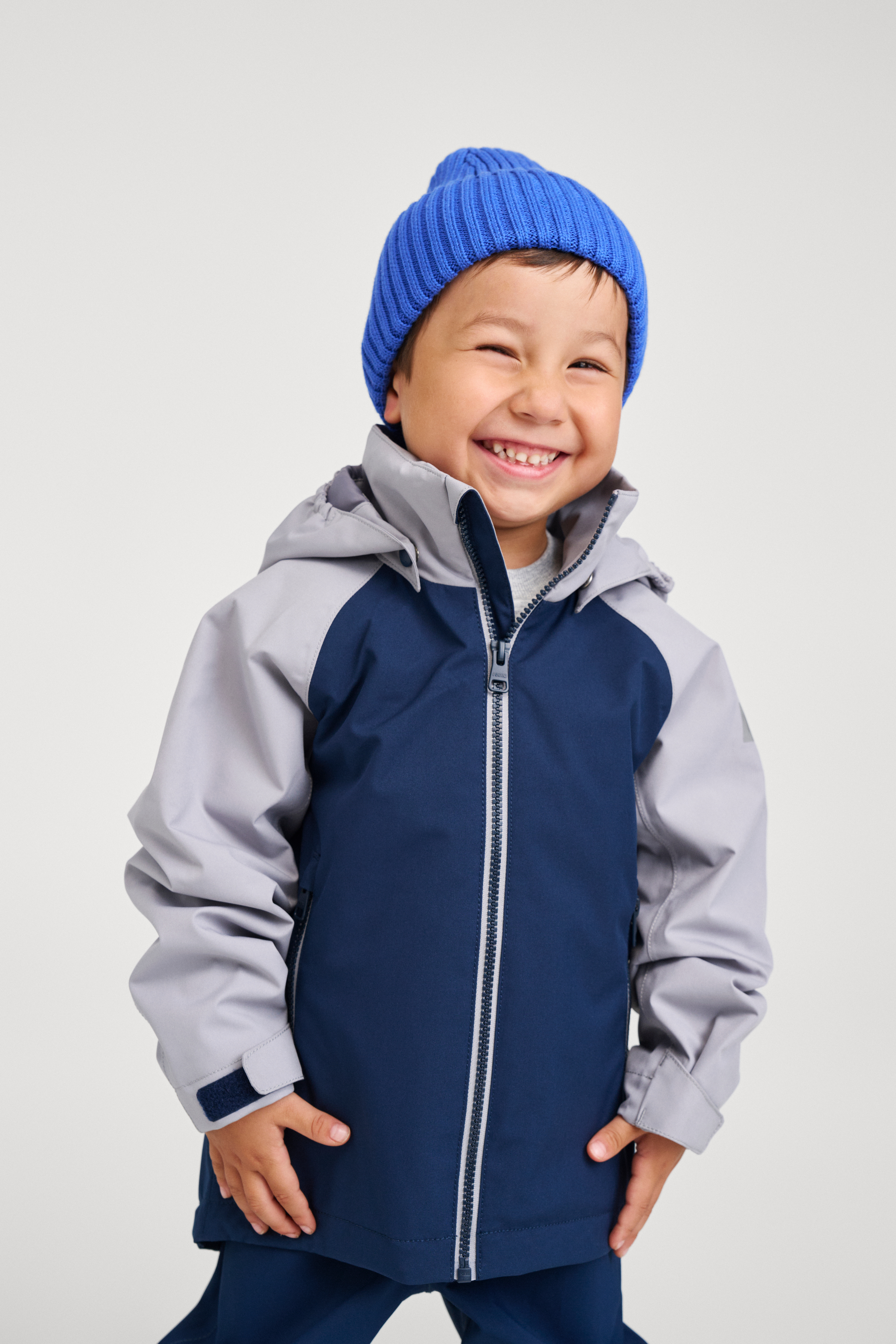 Sulkava Outdoorjacke, Navy, 128