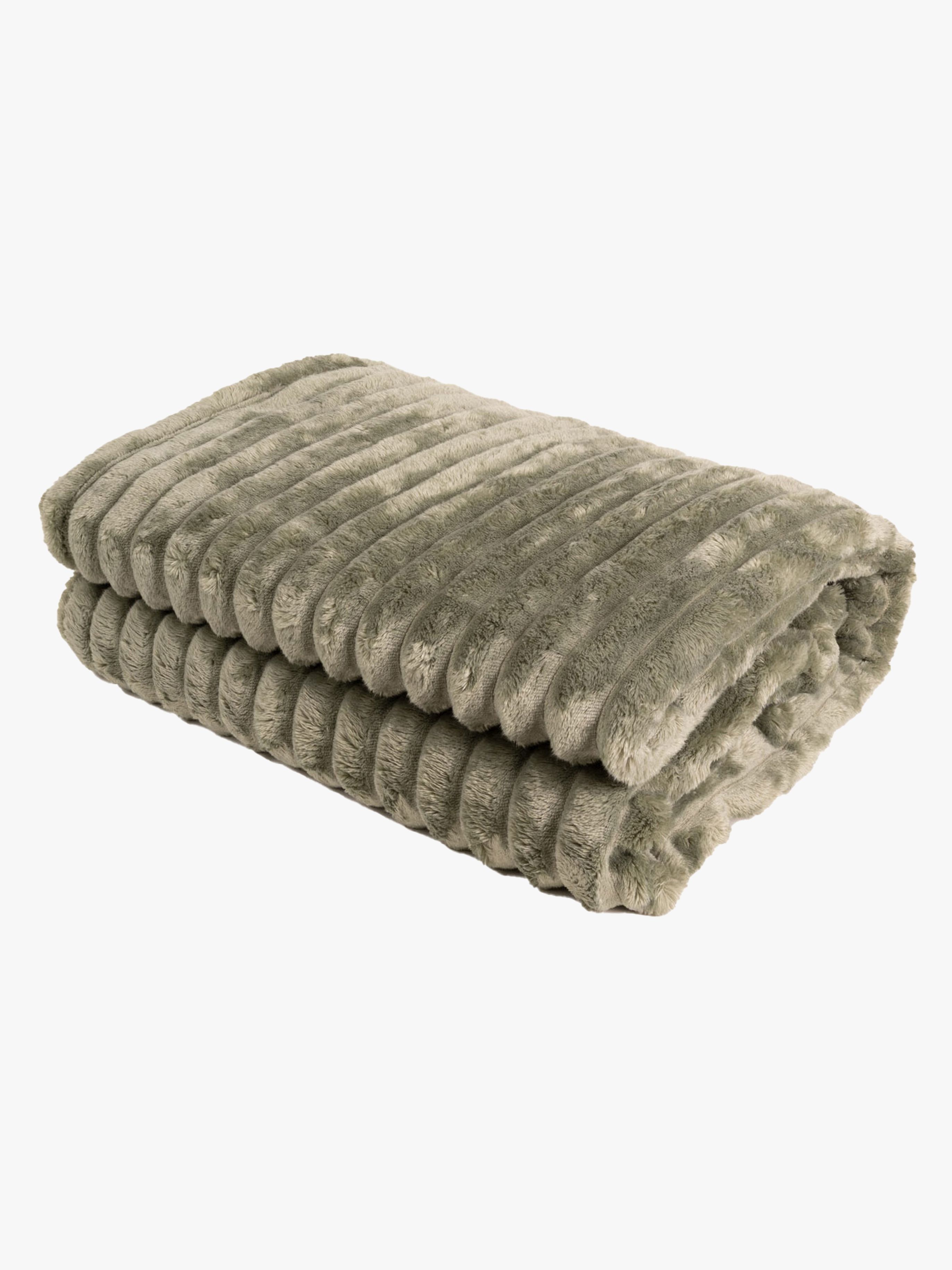 KMCarpets Stripe Decke 130x170, Grün
