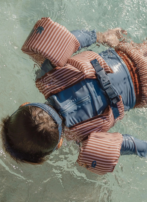 Little Dutch Ocean World Schwimmgürtel, Blue