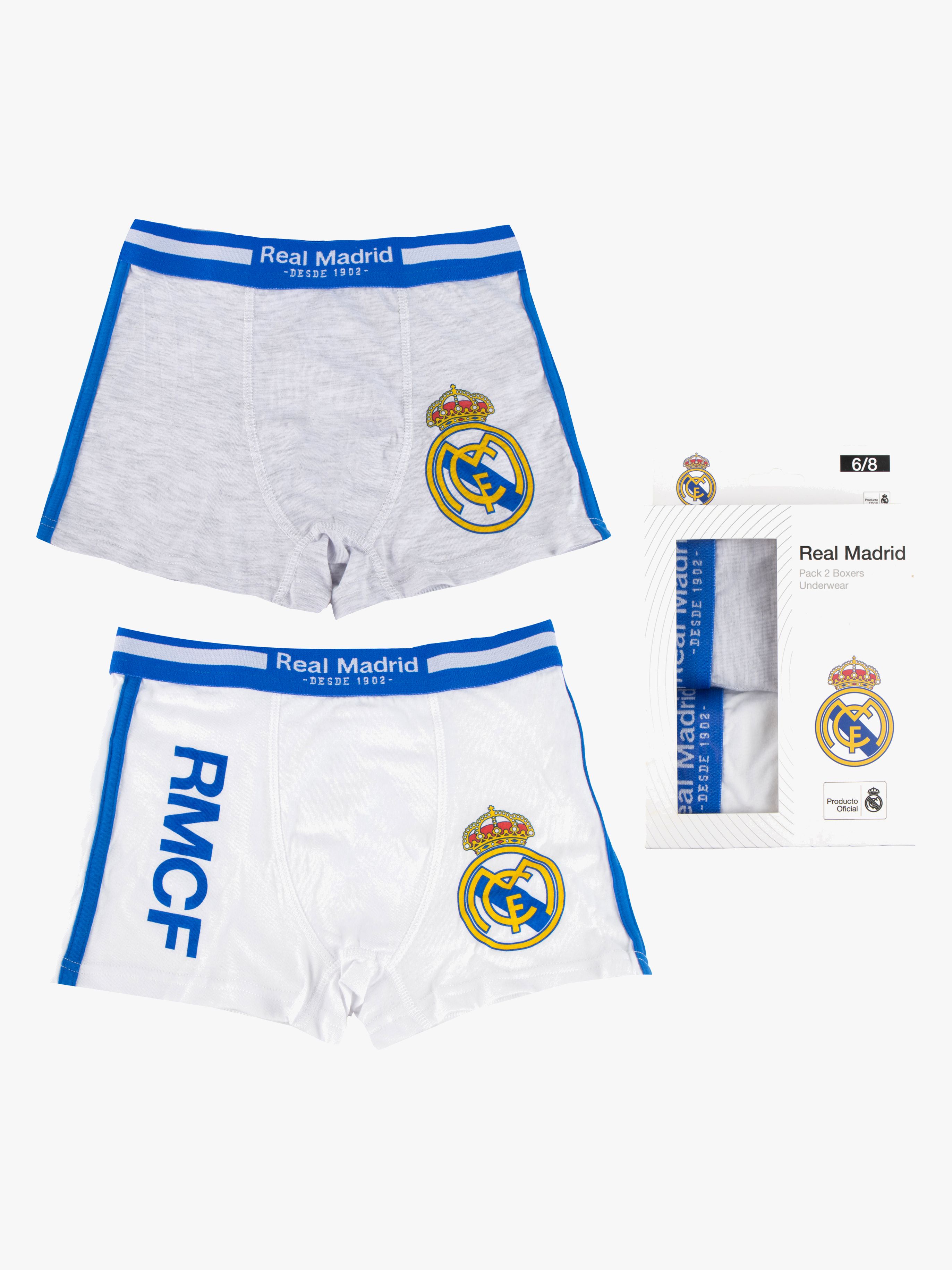Real Madrid Unterhosen 2er-Pack, 4-5 Jahre