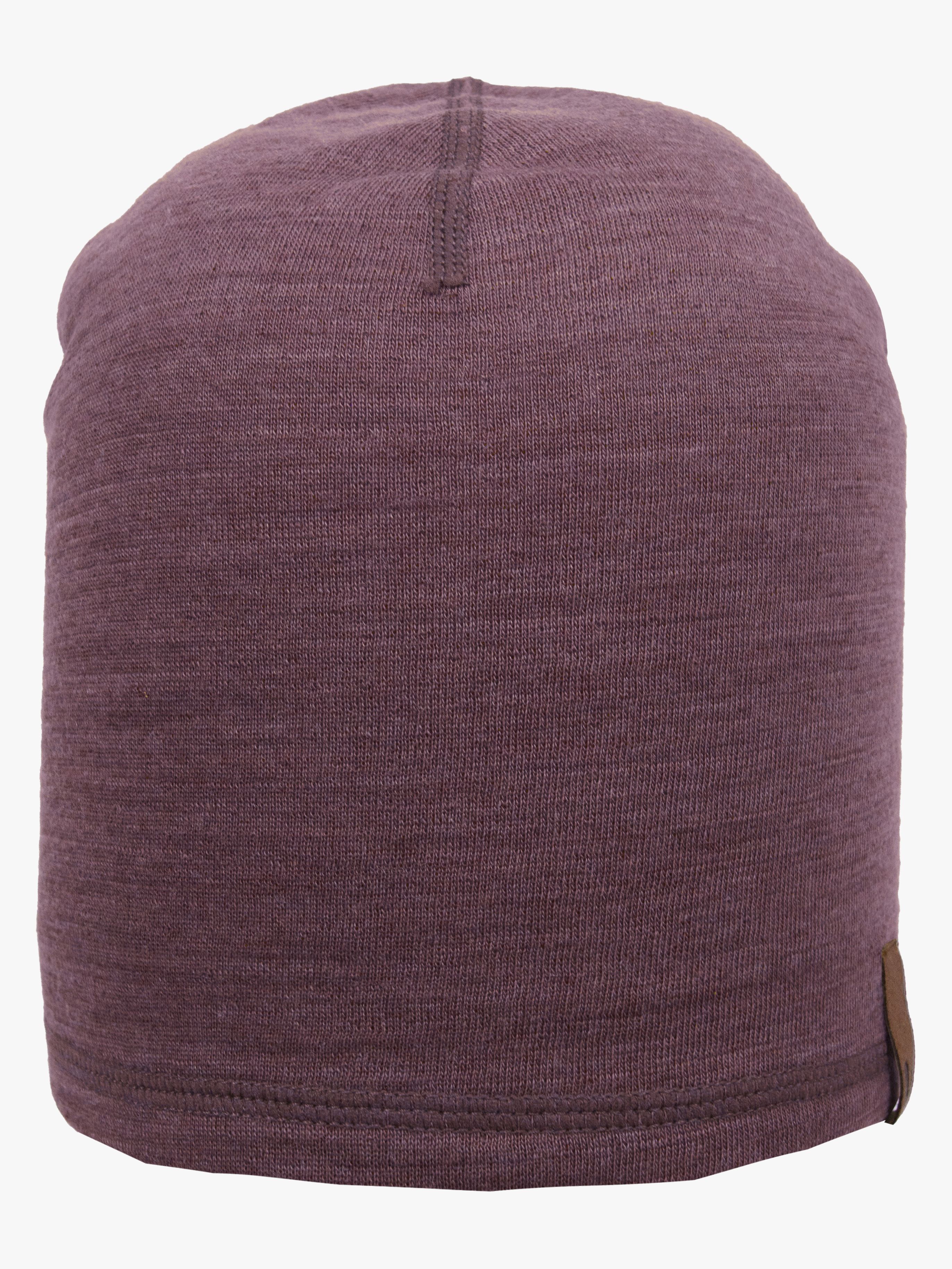 Flen Merino Mütze Merinowolle, Dry Rose, 52-56