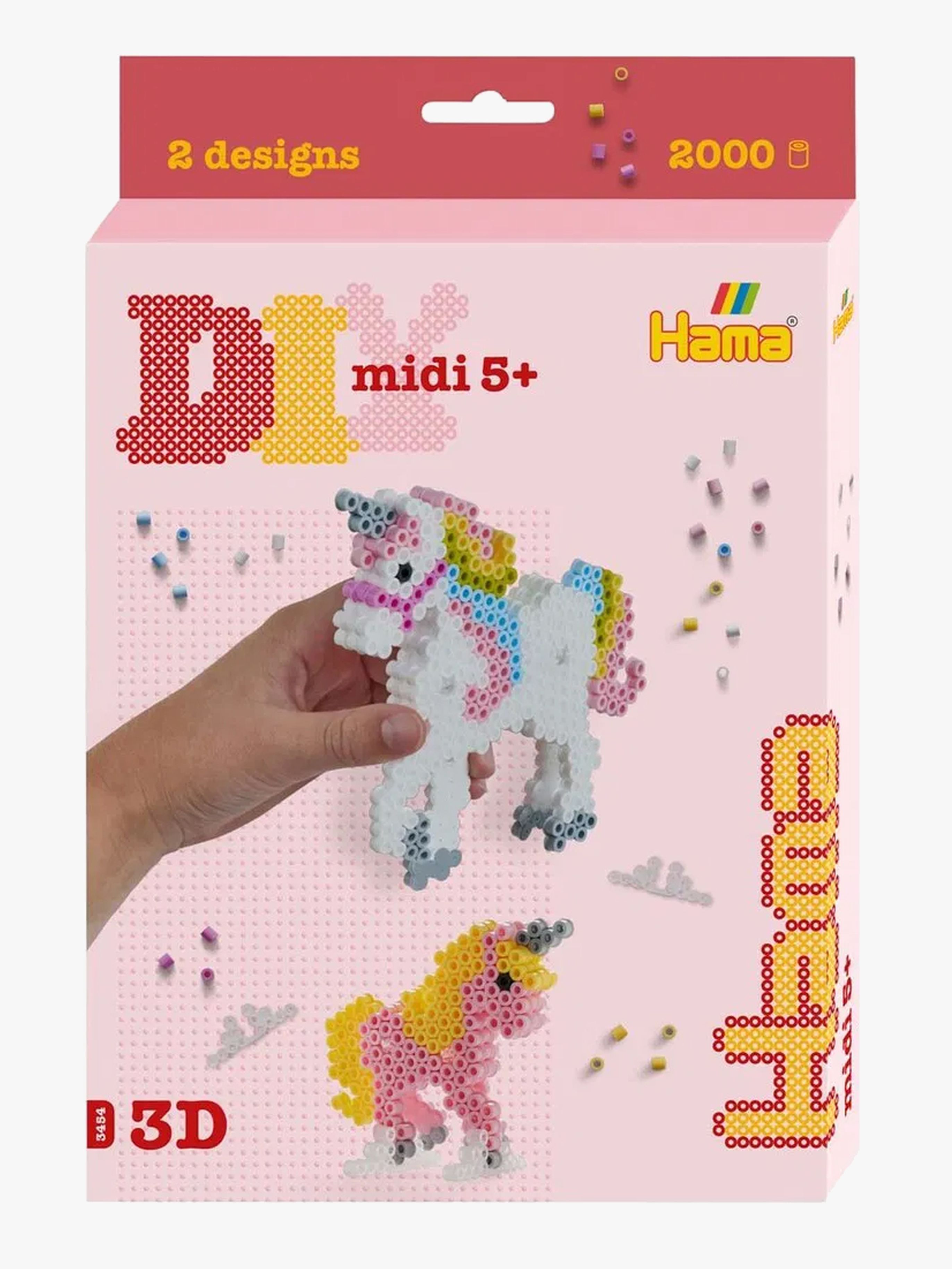 Hama Midi Perlenset Einhorn 2000 Teile