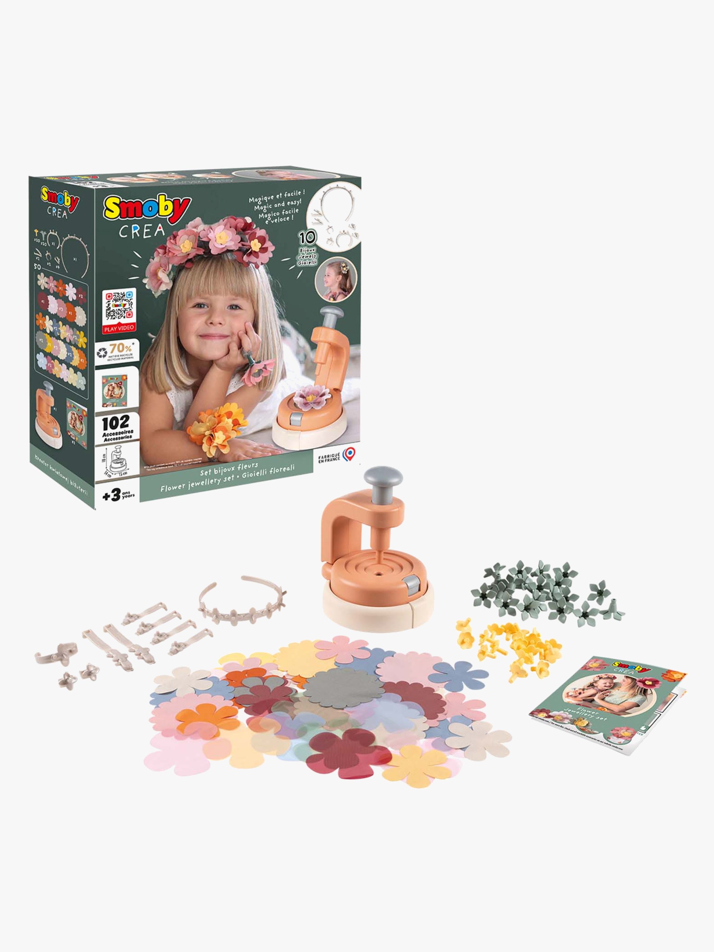 Smoby DIY Schmuckset Blumen