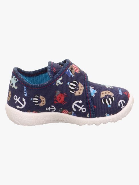 Superfit Spotty Hausschuhe, Dark Blue/Multicoloured