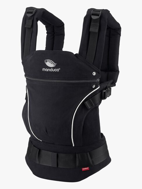 Manduca First PureCotton Babytrage, Night Black