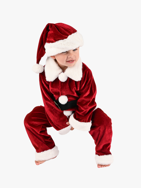 Den Goda Fen Weihnachtswichtelkostüm mit Wichtelmütze