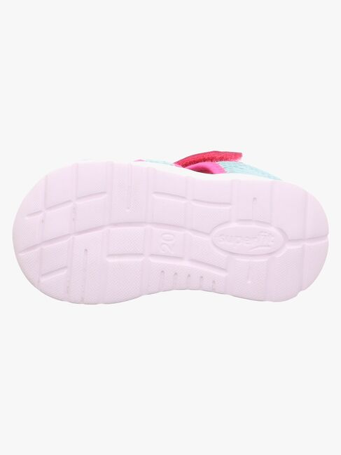 Superfit Wave Sandalen, Light Green/Pink