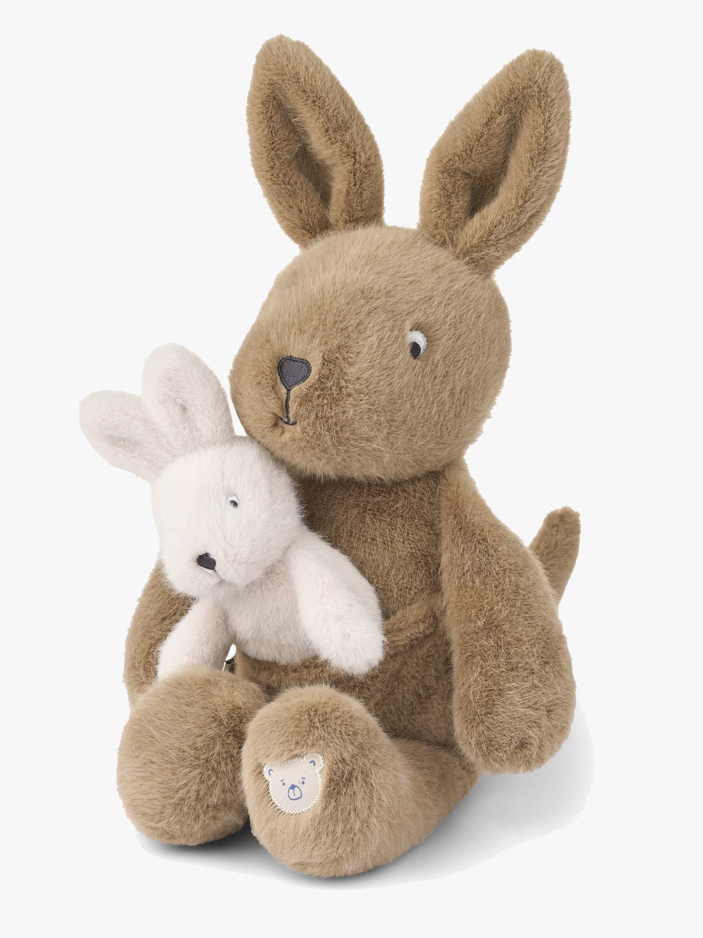 LIEWOOD Kelly Känguru Mama &  Ich Kuscheltiere 30 cm, Dune