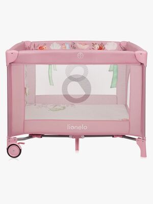 Lionelo MILLE PLUS Laufgitter, Pink