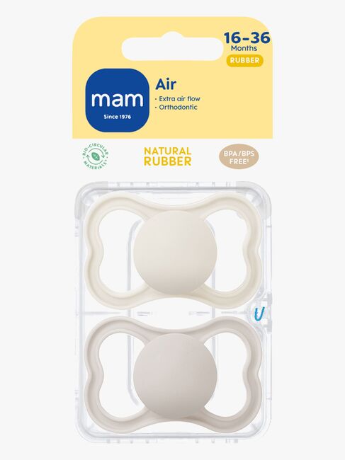 MAM Air Naturkautschuk Schnuller 16-36m, Neutral