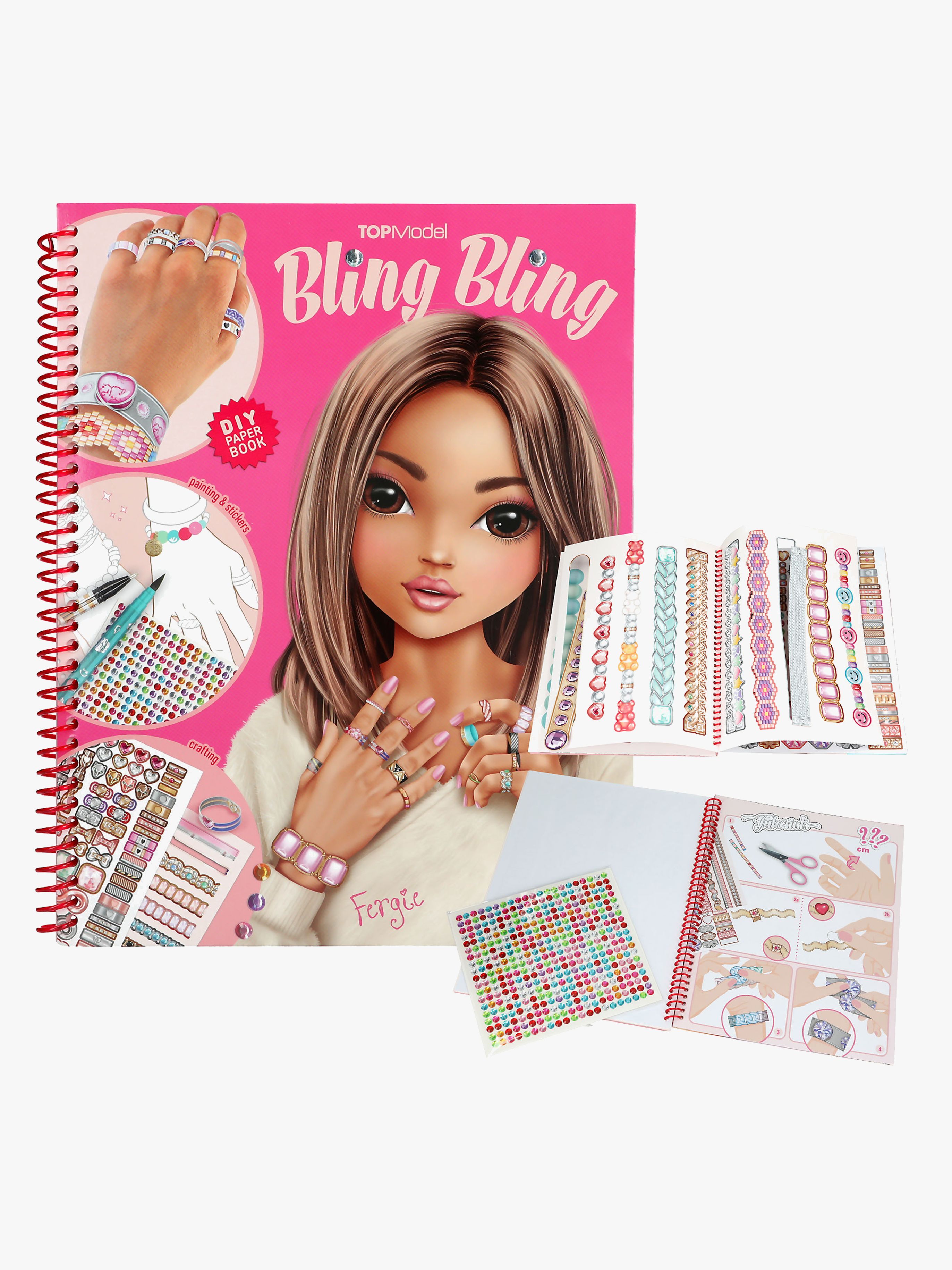 TOPModel Bastelbuch Bling Bling