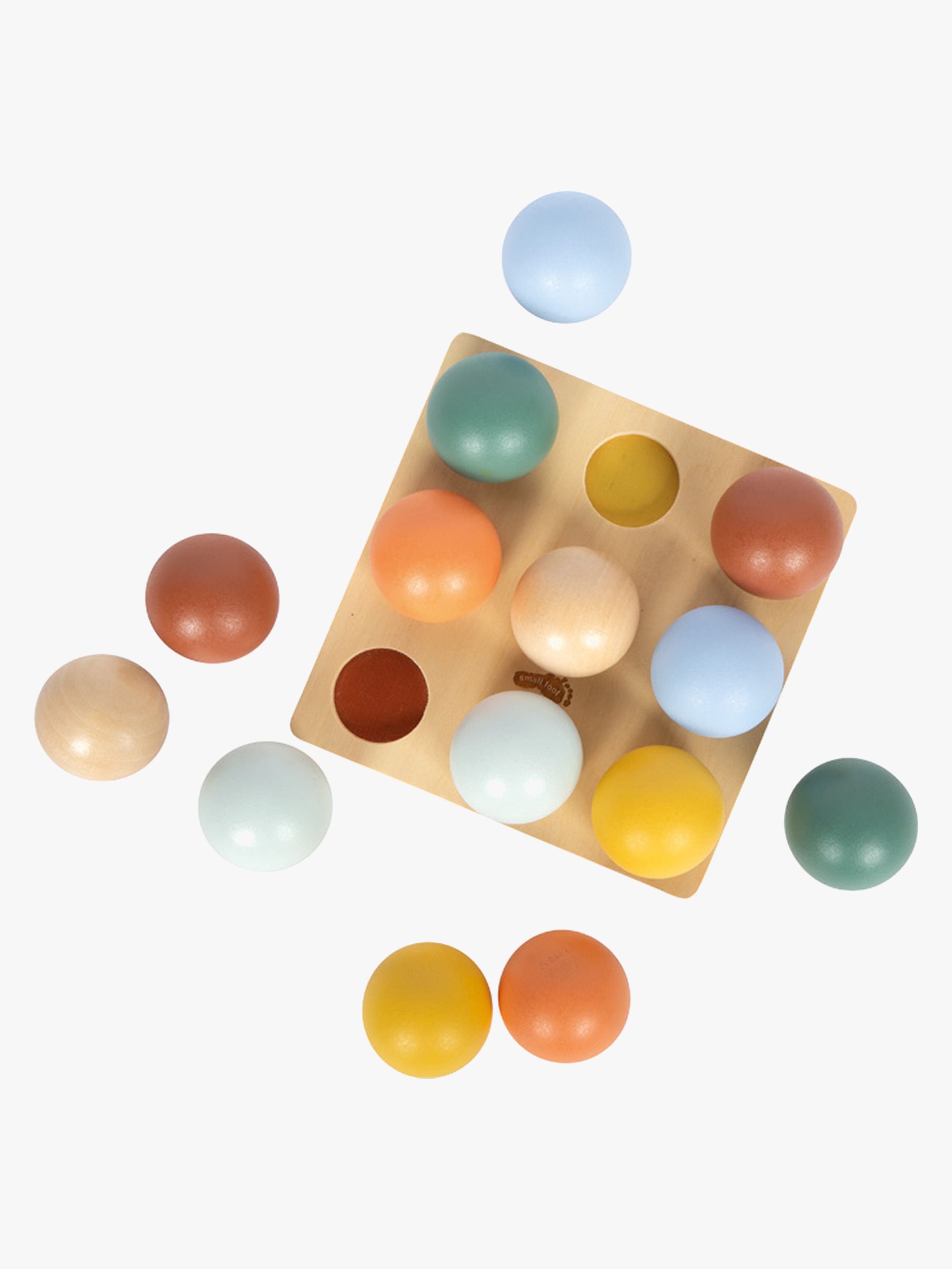 Montessori Sortierspiel mit Bällen