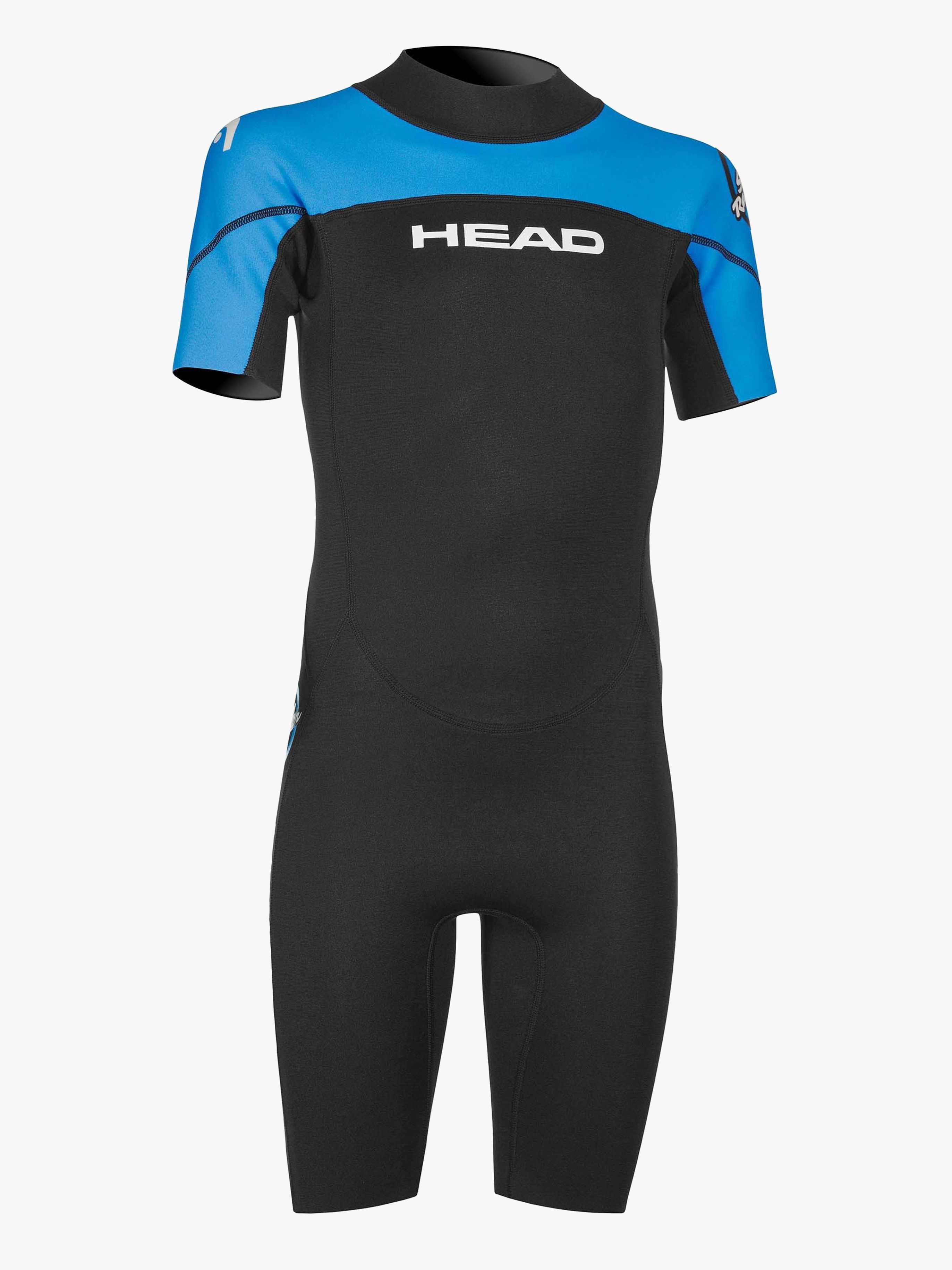 Head Neoprenanzug Sea Ranger Shorty Junior L, Schwarz/Hellblau